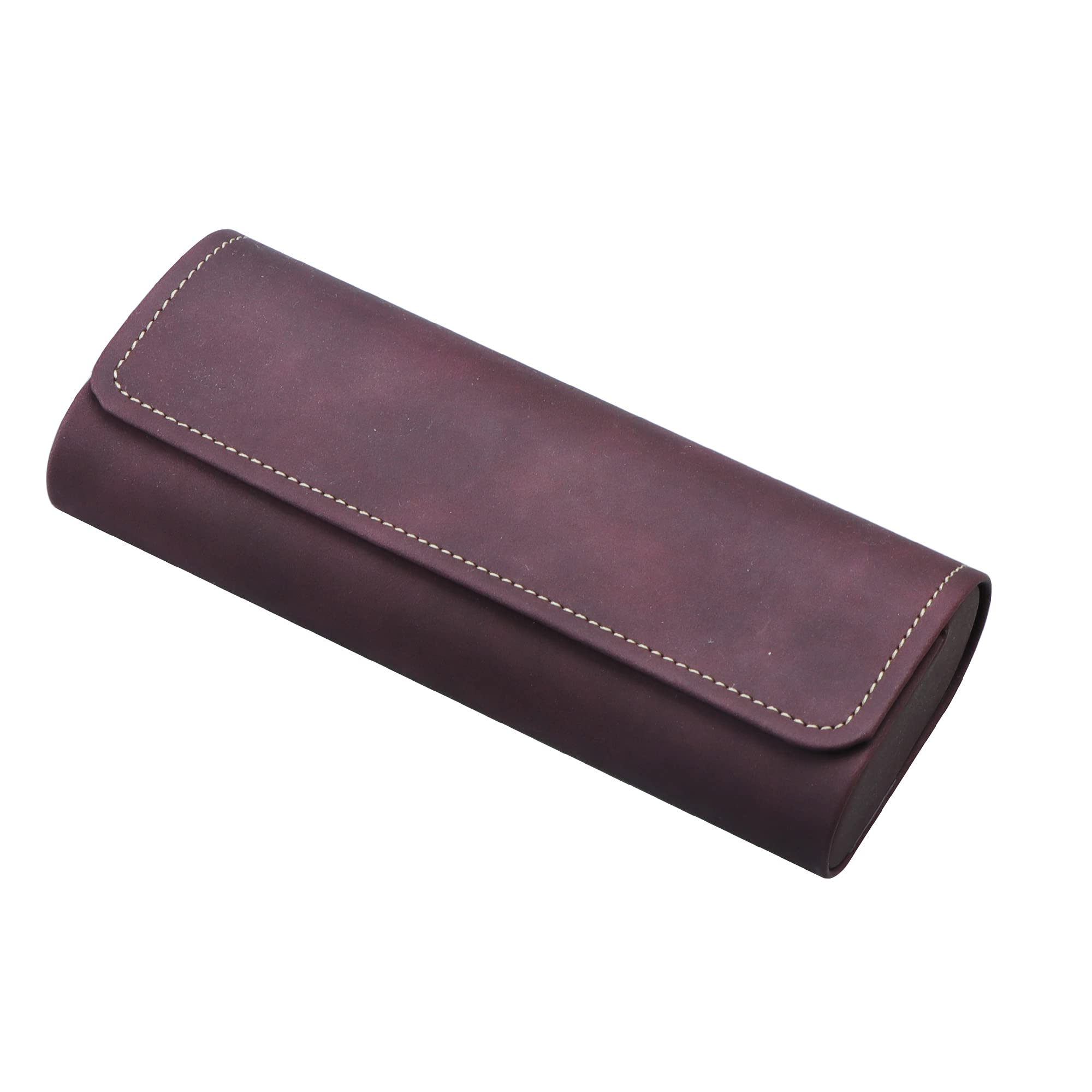 Premium Hard Shell Eyeglass Case - Durable PU Leather Sunglass Holder for Women & Men | Lightweight & Portable | Perfect for Travel, Work & Daily Use