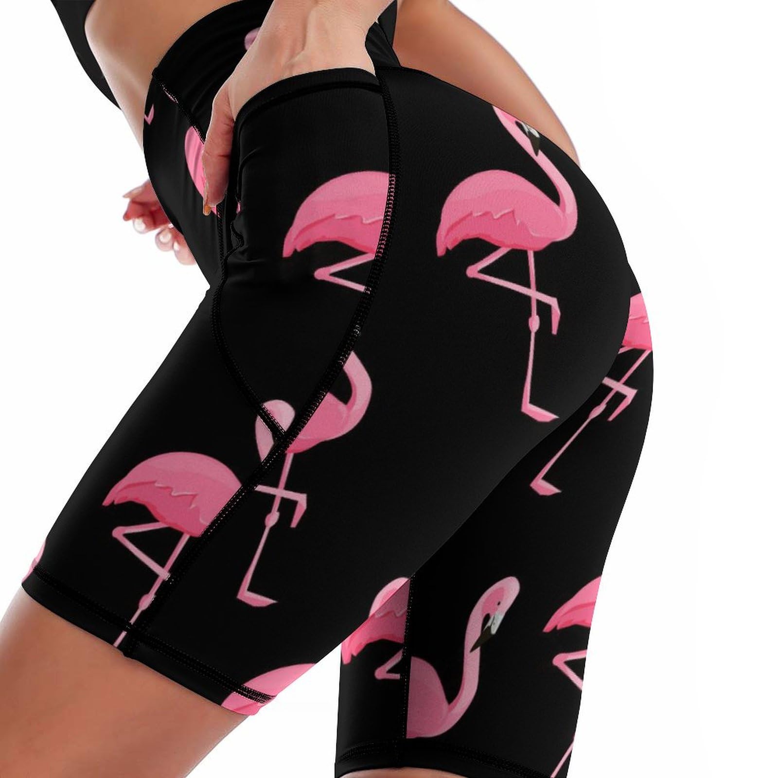 Women's High Waisted Yoga Pants with Pockets - Workout Running Athletic Leggings for Women | Gym, Lounge & Everyday Wear