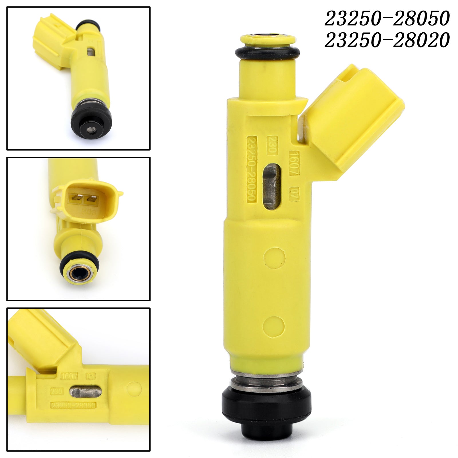 1 X Flow Matched Fuel Injector Compatible with 2001-2003 Toyota RAV4 2.0L (Part Numbers 23250, 28050) - High Performance Replacement for Smooth Engine Operation - Perfect for Daily Commuting, Off-Road Adventures and Long-Distance Travel