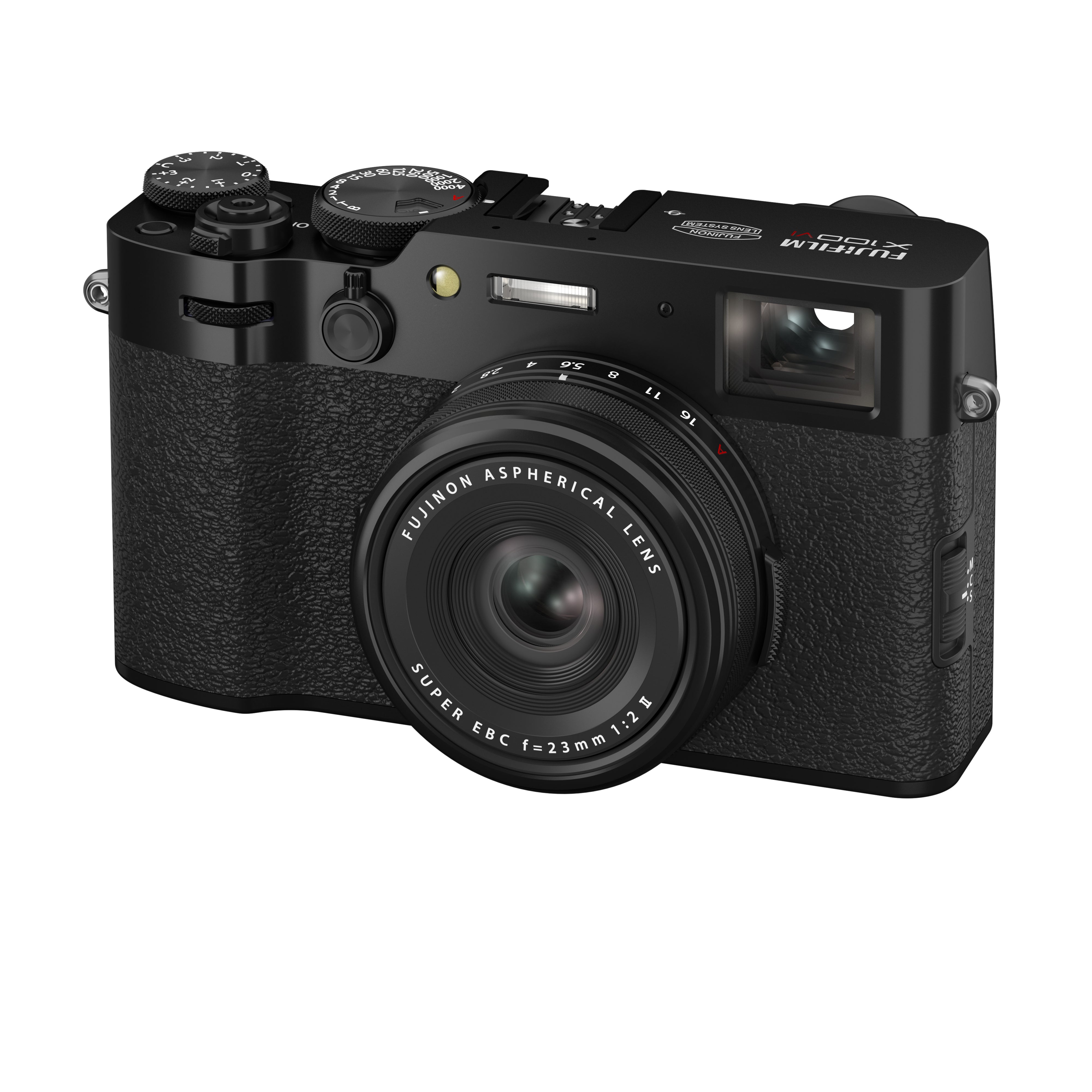 Fujifilm X100VI Digital Camera - 40.2MP APS-C Sensor, 5-Axis IBIS, 4K Video - Black | Professional Compact Camera for Travel, Street & Portrait Photography