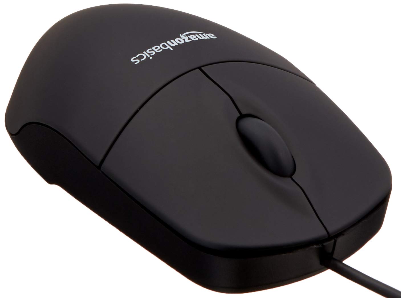 AmazonBasics USB Wired Keyboard and Mouse Combo - Ergonomic Full-Size Keyboard with 3-Button Wired Mouse (Black) for PC, Laptop, Office & Gaming Setup