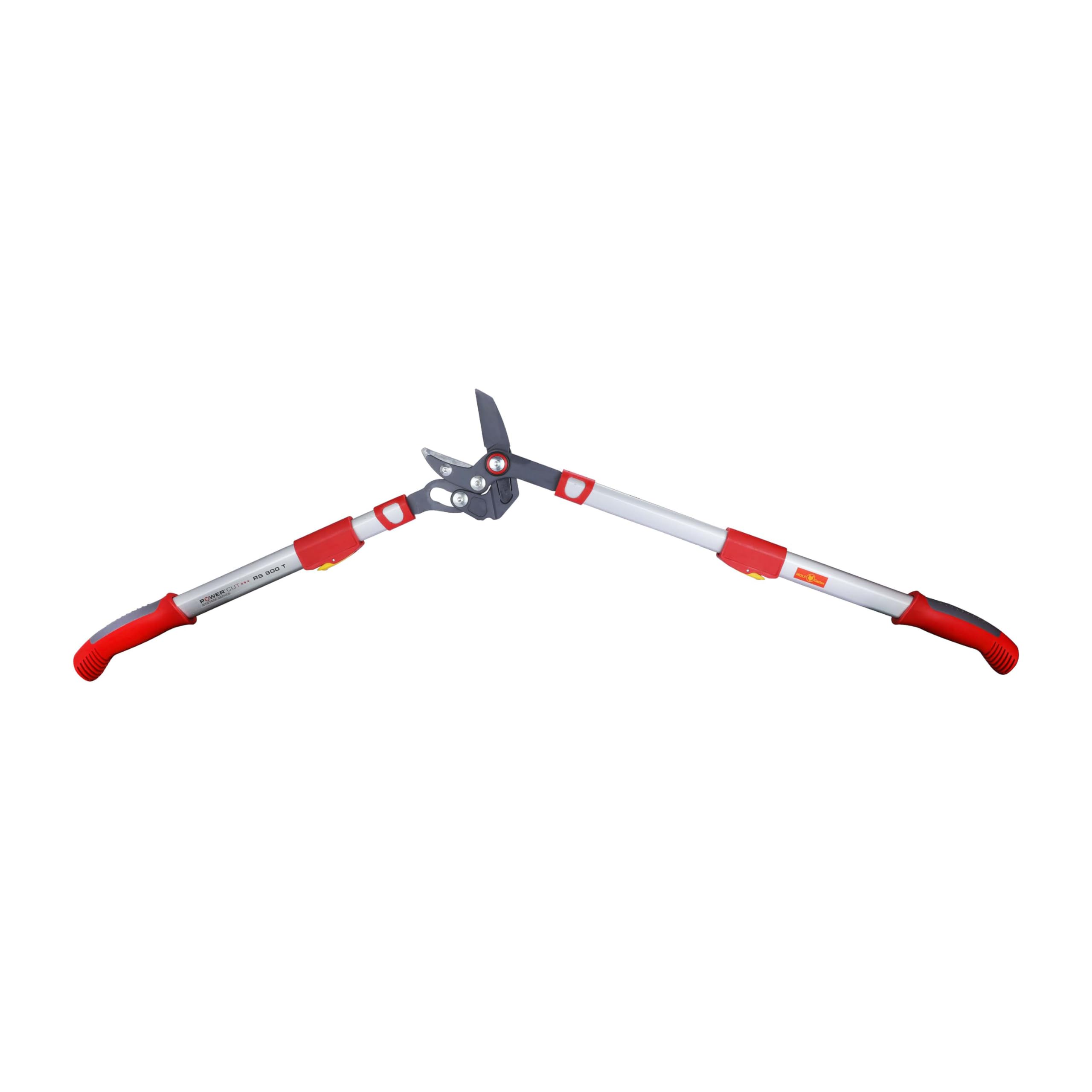 WOLF-Garten RS900T 35.5 Inch Telescopic Anvil Lopper - Heavy Duty Branch Cutter for Tree Trimming, Gardening & Landscaping