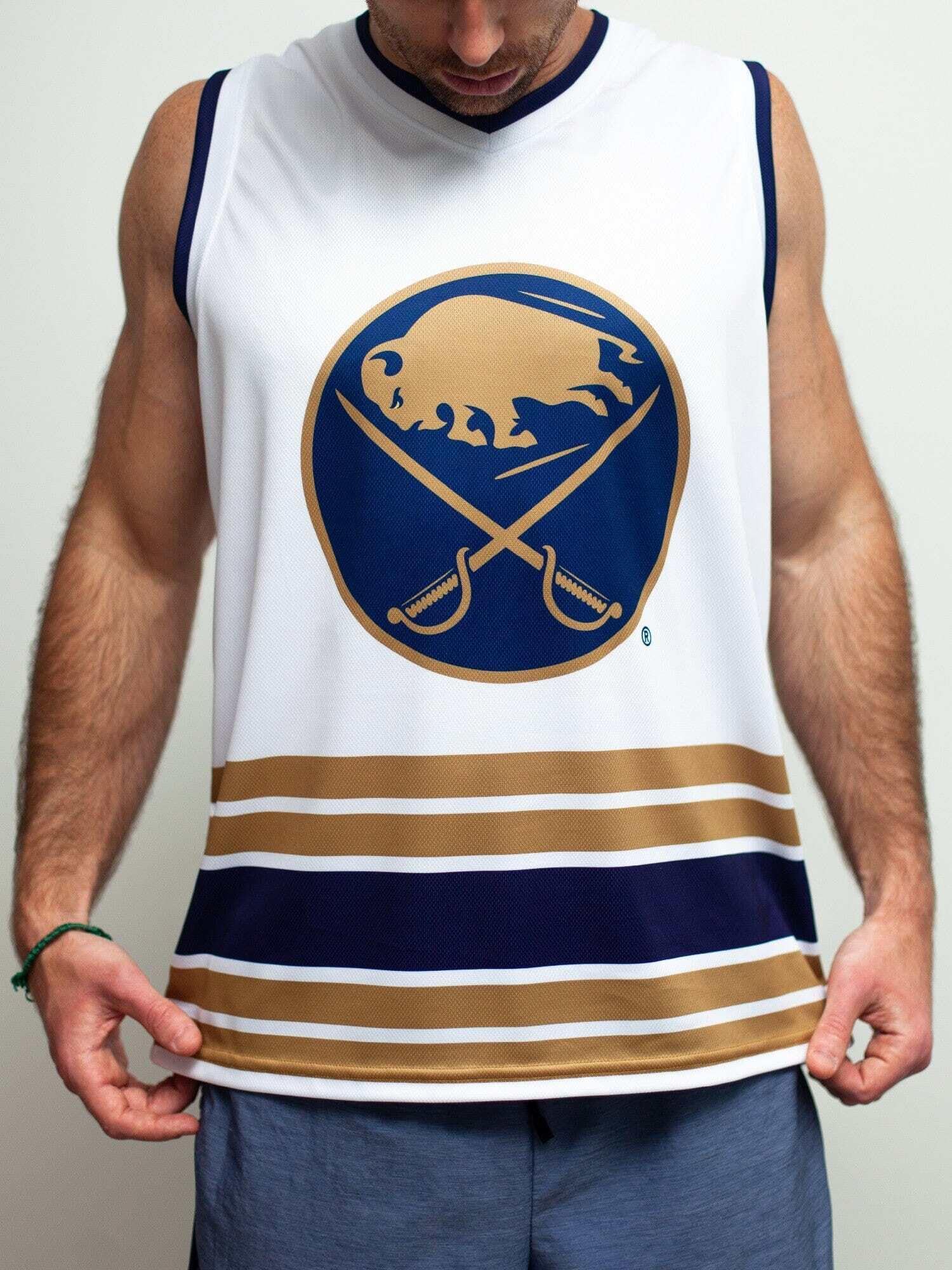 Calhoun NHL Men's Hockey Tank Top - Alternate Team Logos for Casual Wear & Sports Events
