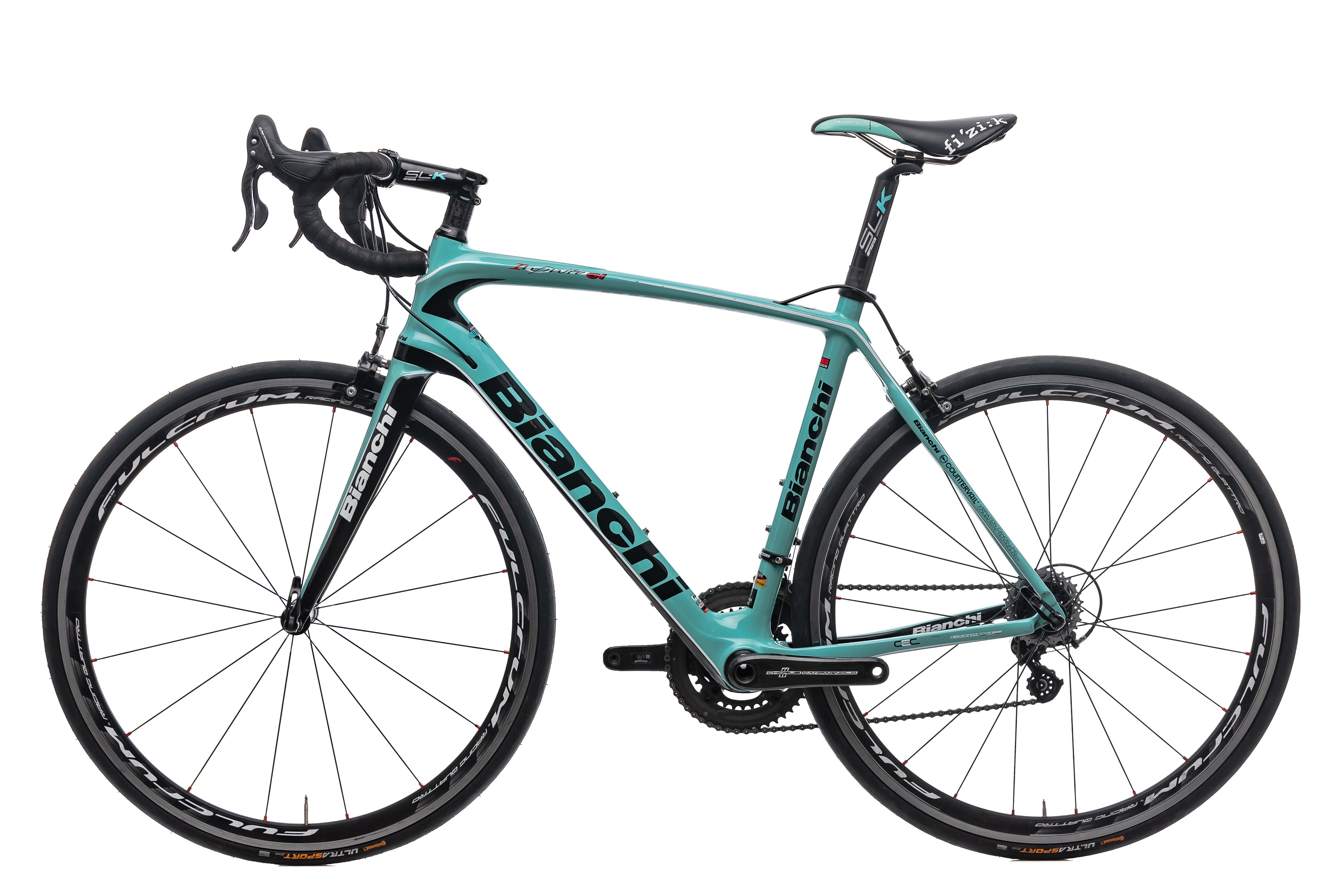 Bianchi Infinito CV 55cm Road Bike 2017 - Carbon Fiber Frame, Shimano Groupset for Endurance Cycling & Long Distance Rides