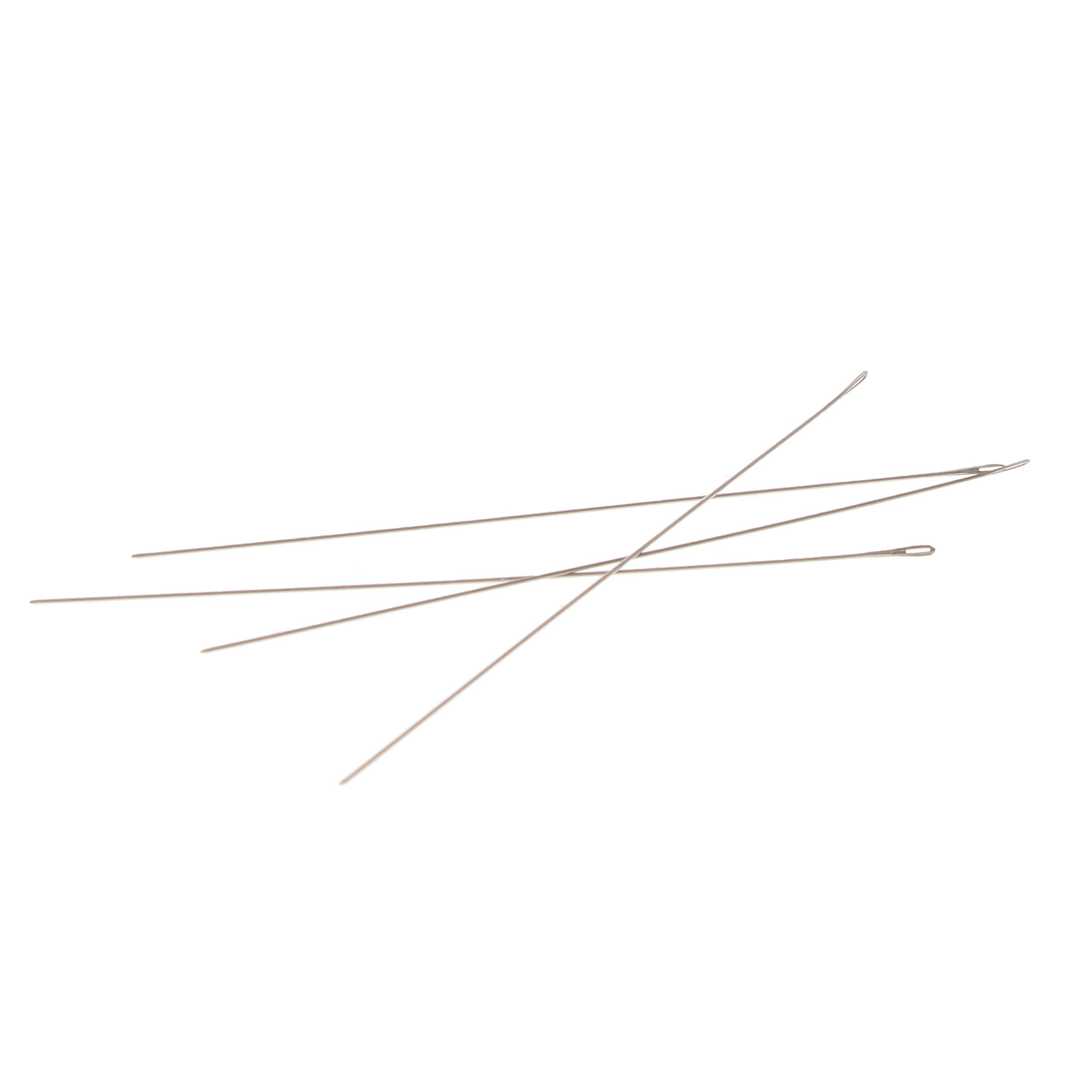 Beadsmith #15 Beading Needles - Fine Jewelry Making & Crafting Supplies for DIY Bracelets, Necklaces, and Earrings