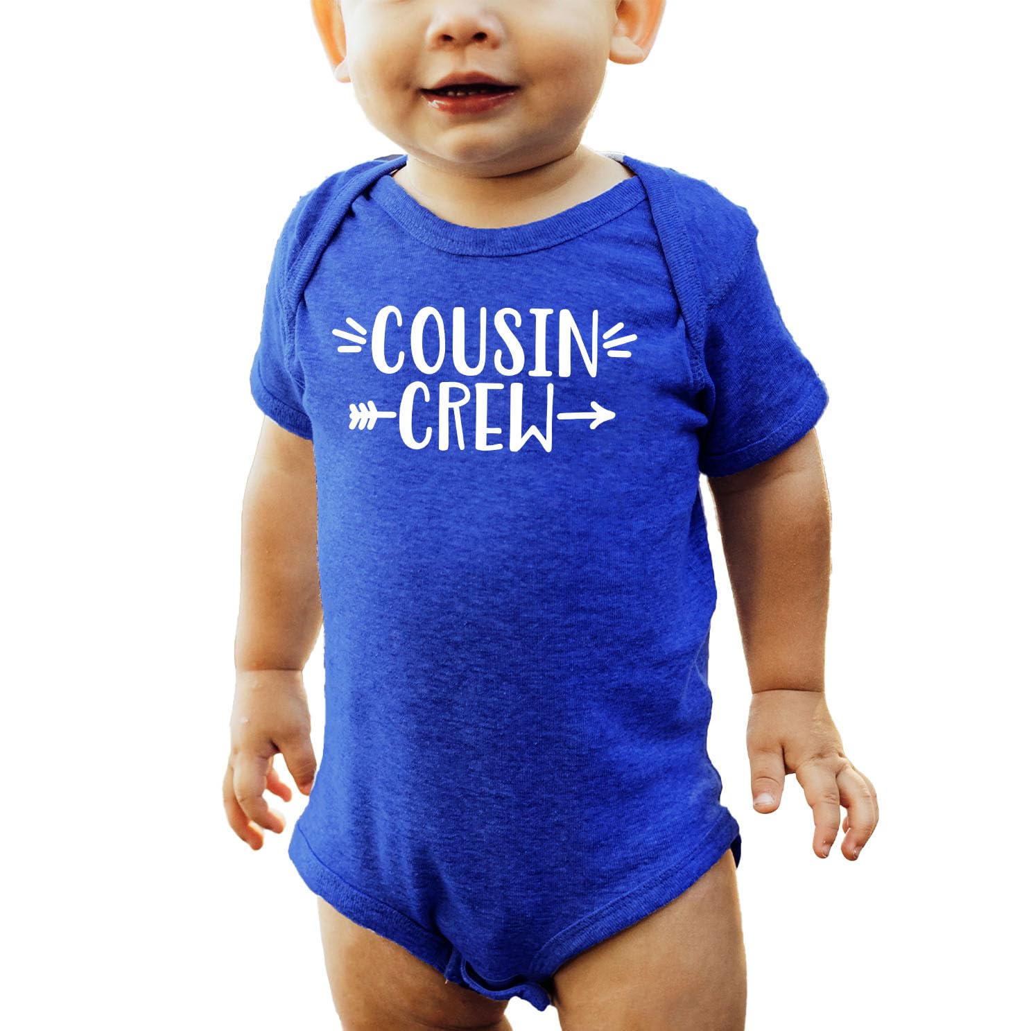 Fun Cousin Crew T-Shirts & Bodysuits for Baby & Toddler Boys & Girls | Matching Family Outfits for Holidays, Reunions & Photo Shoots