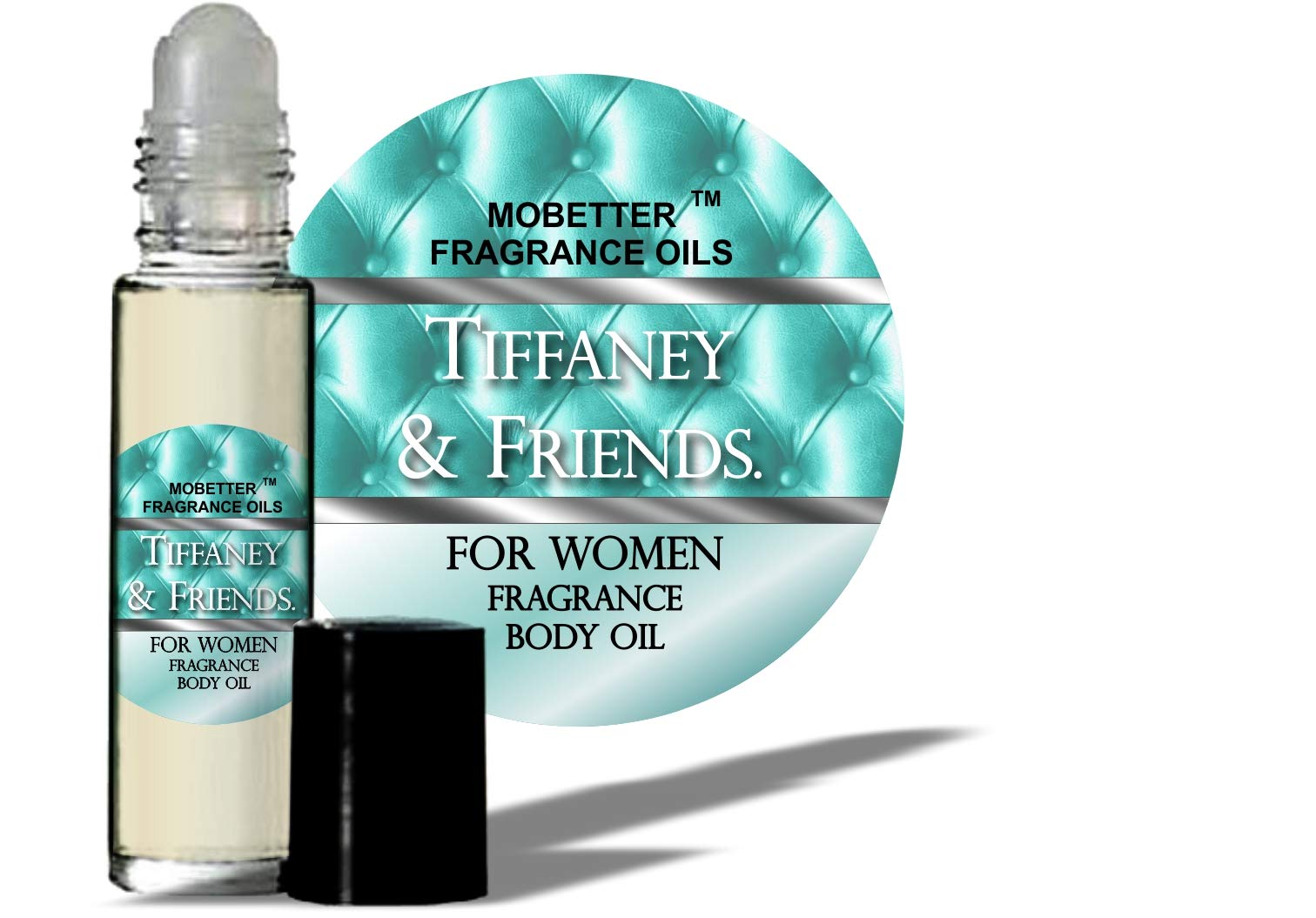 Mobetter Fragrance Oils - Tiffany & Friends Perfume Body Oil for Women, Long-Lasting Floral Scent, Moisturizing & Nourishing - Perfect for Date Night, Office Wear & Daily Fragrance Boost