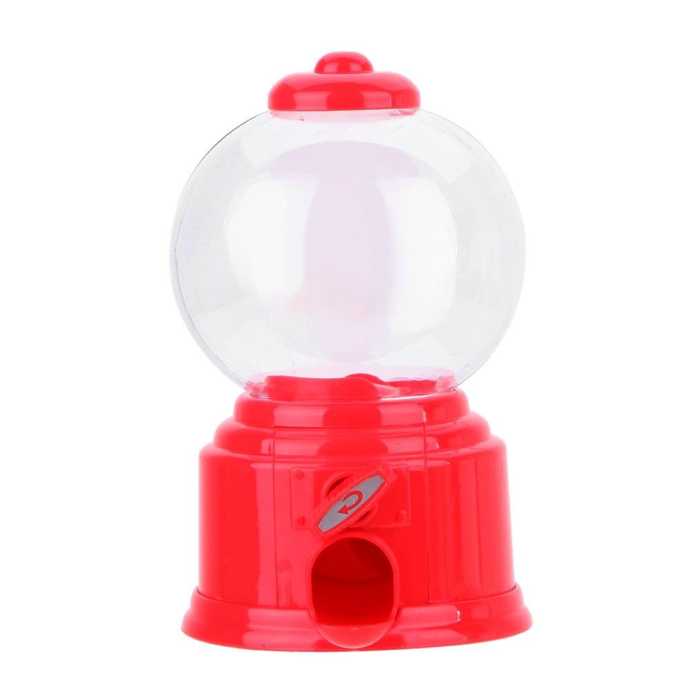 Globeagle Mini Candy Machine - Bubble Gumball Dispenser with Coin Bank for Kids | Fun Home Party Decor & Sweet Shop Display