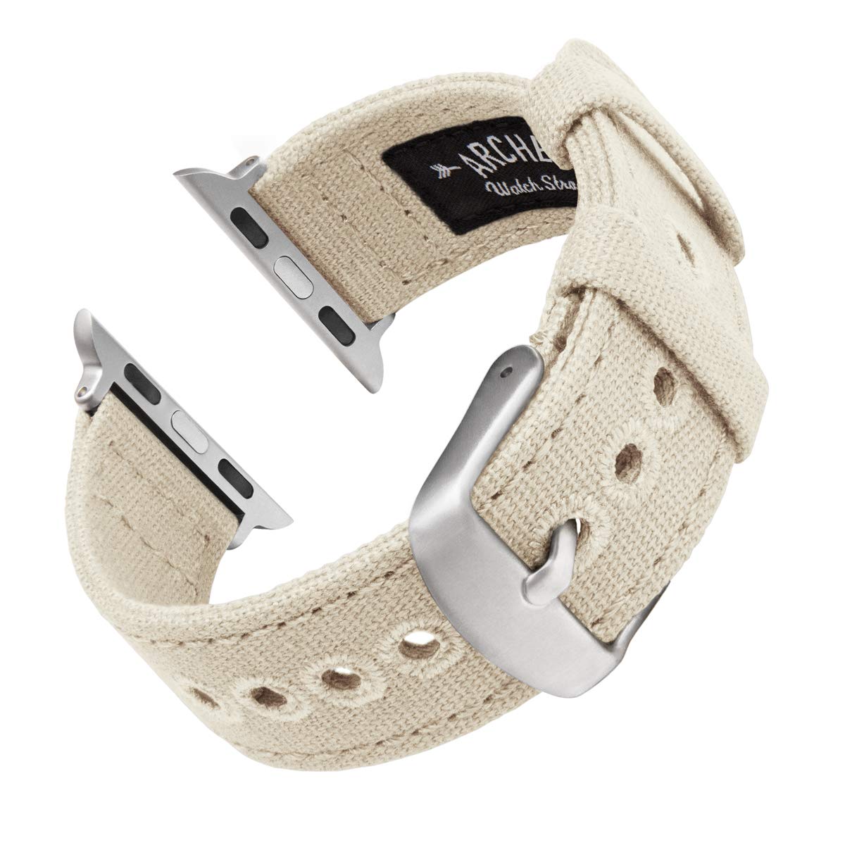 Premium Canvas Watch Straps for Apple Watch - Durable & Comfortable Replacement Bands for Men & Women - Perfect for Outdoor, Workout & Everyday Wear
