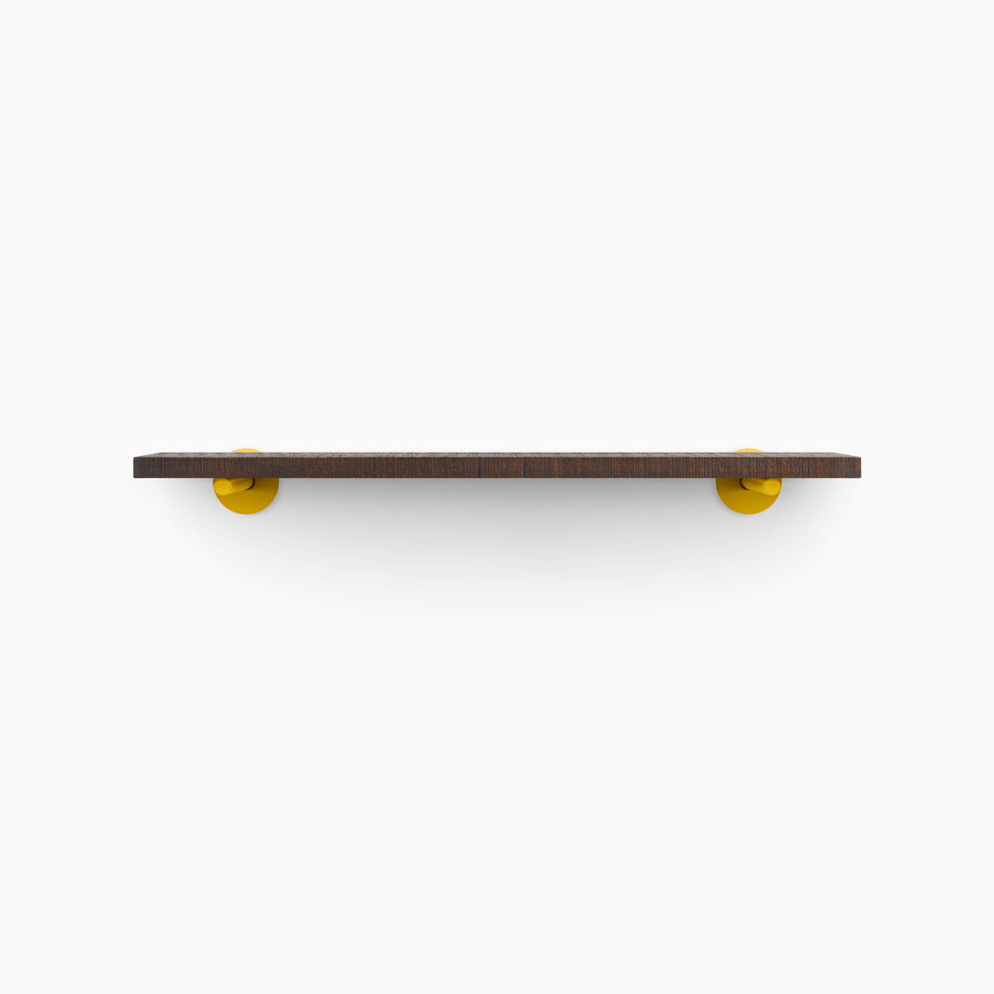 Rustic Wall Shelf for Espresso - Handmade Wooden Floating Shelf for Kitchen, Living Room, Bathroom Decor - Perfect for Displaying Coffee Cups, Plants & Home Decor