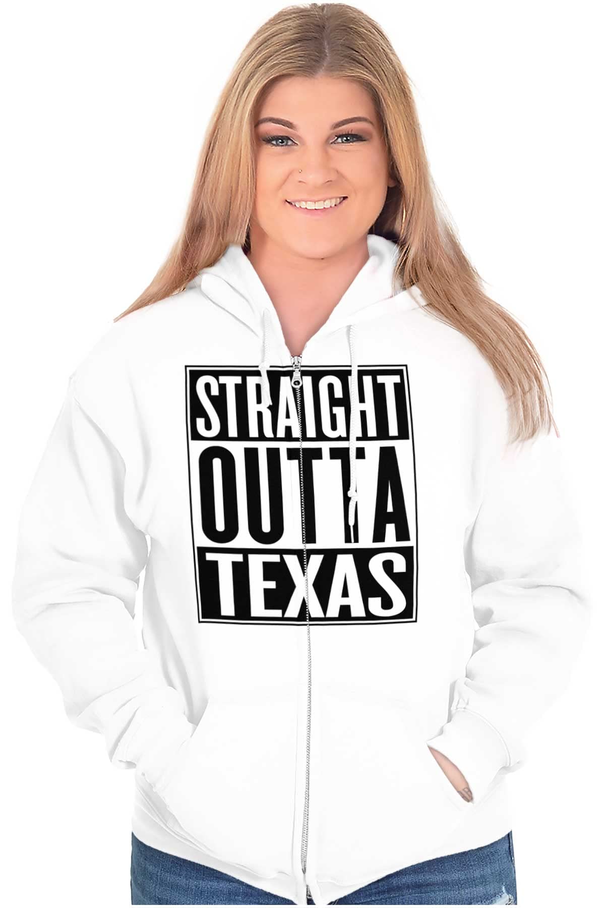 Funny Texas TX City Zip Up Hoodie for Men & Women - Brisco Brands | Perfect for Casual Wear, Gifts & Texas Pride Outfits