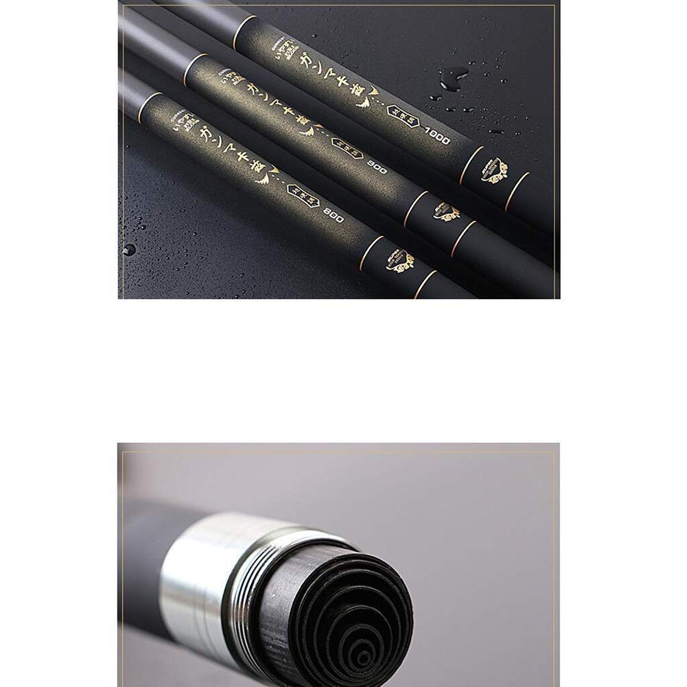 Super Hard Ultralight Carbon Fishing Rod 8-15 Meters Long Distance Big Fish Pole - Perfect for Saltwater & Freshwater Fishing, Surf Casting, and Offshore Angling