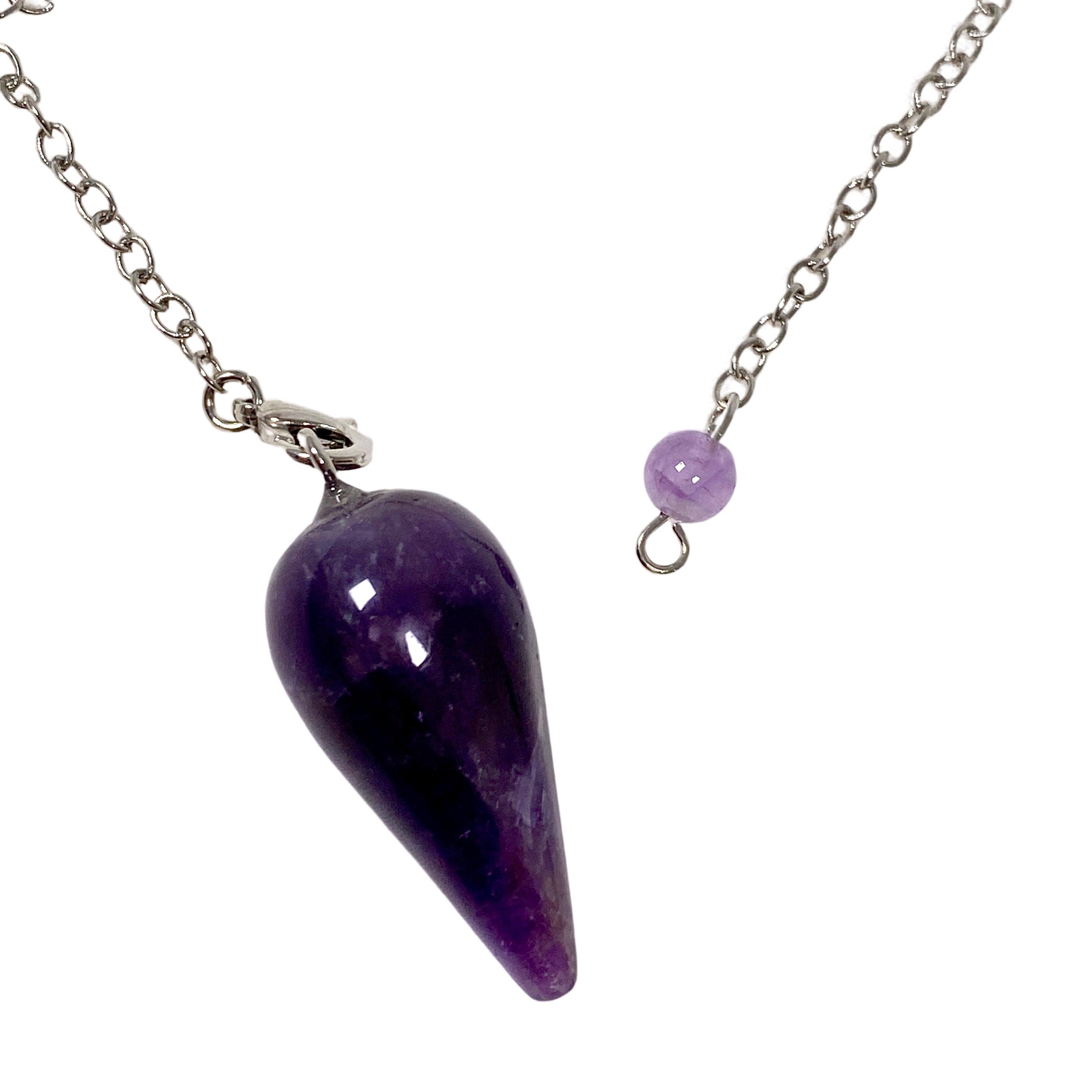 Natural Gemstone Pendulum - PD3 for Divination, Dowsing & Spiritual Healing | Perfect for Meditation, Energy Work & Chakra Balancing