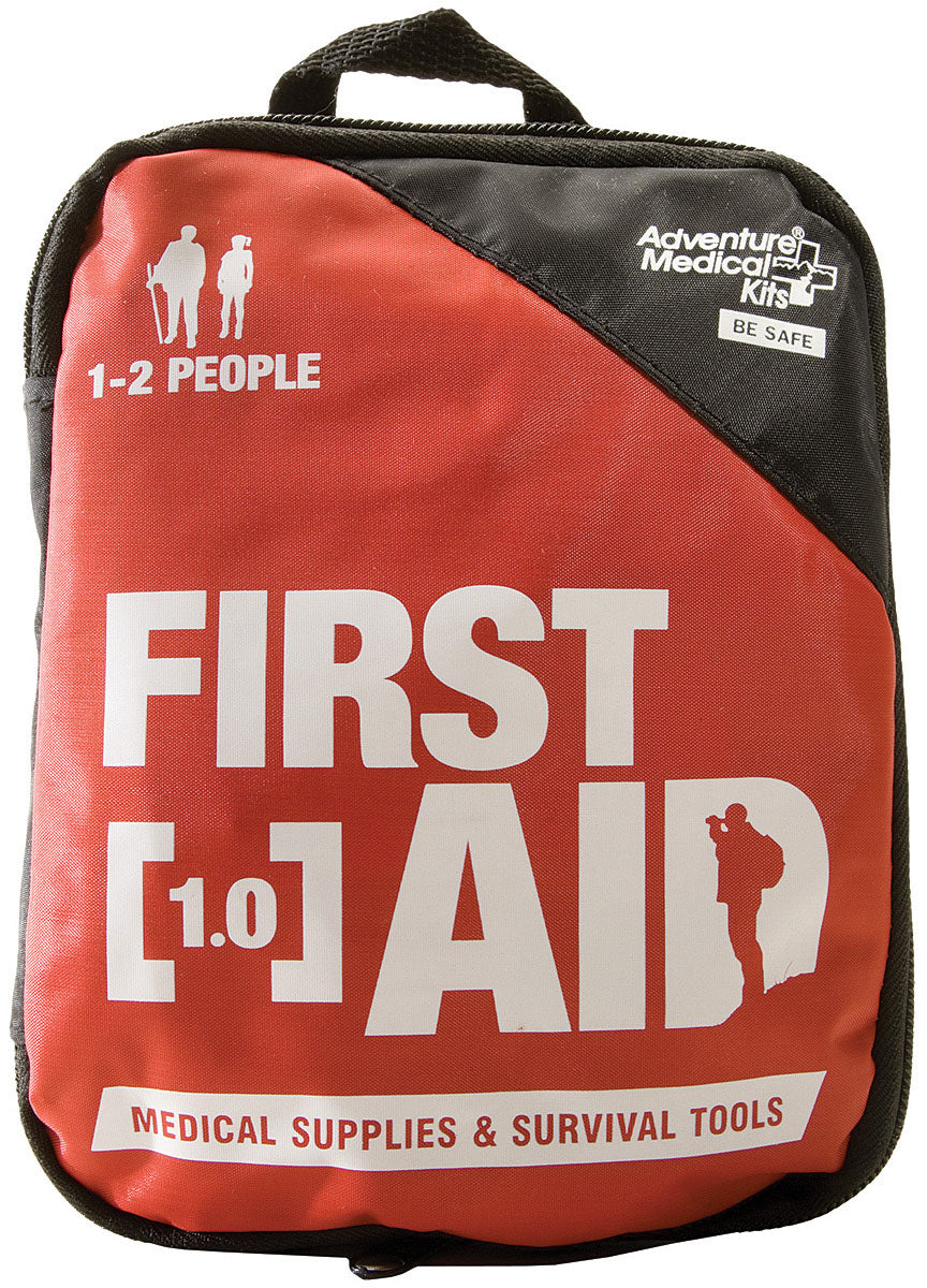 Adventure Medical Adventure First Aid 1.0 Kit - Compact Emergency First Aid Supplies for Hiking, Camping & Outdoor Adventures