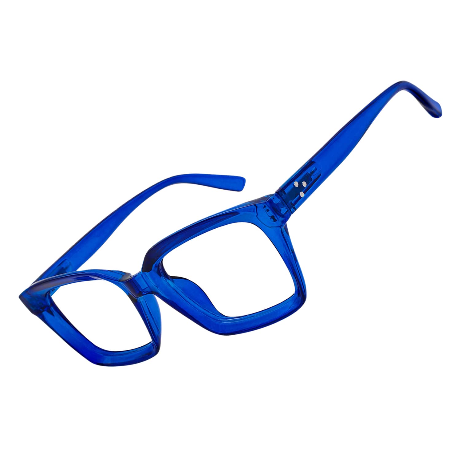 Blue Light Blocking Glasses for Men & Women - Anti Eye Strain Computer Glasses with UV Protection - Perfect for Gaming, Office Work & Screen Time