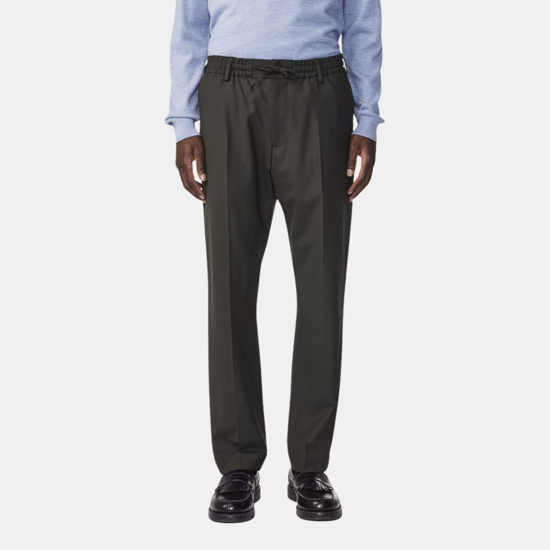 Billie 1088 Lightweight Drawstring Regular Fit Trousers for Men - Comfortable Casual Pants for Work, Travel & Everyday Wear