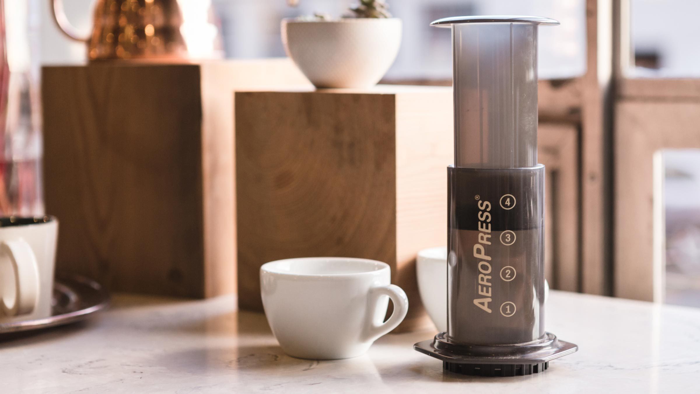 AeroPress Coffee and Espresso Maker – Portable, Fast, and Easy to Use for Travel, Camping, and Home Brewing – Perfect for Coffee Lovers