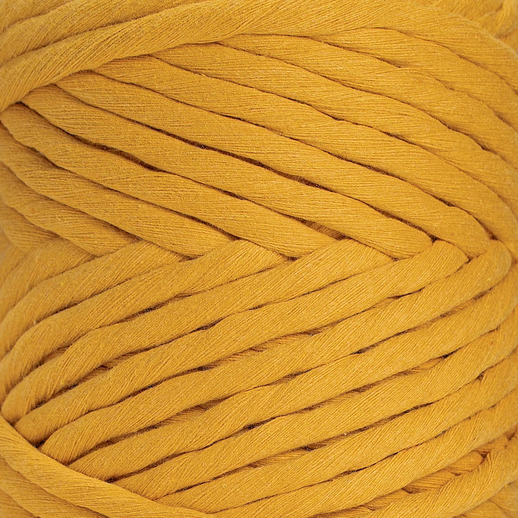 JUMBO SOFT COTTON CORD - 8MM Zero Waste Eco-Friendly Craft Rope - Single Strand Sample for Macrame, DIY Projects & Sustainable Home Decor