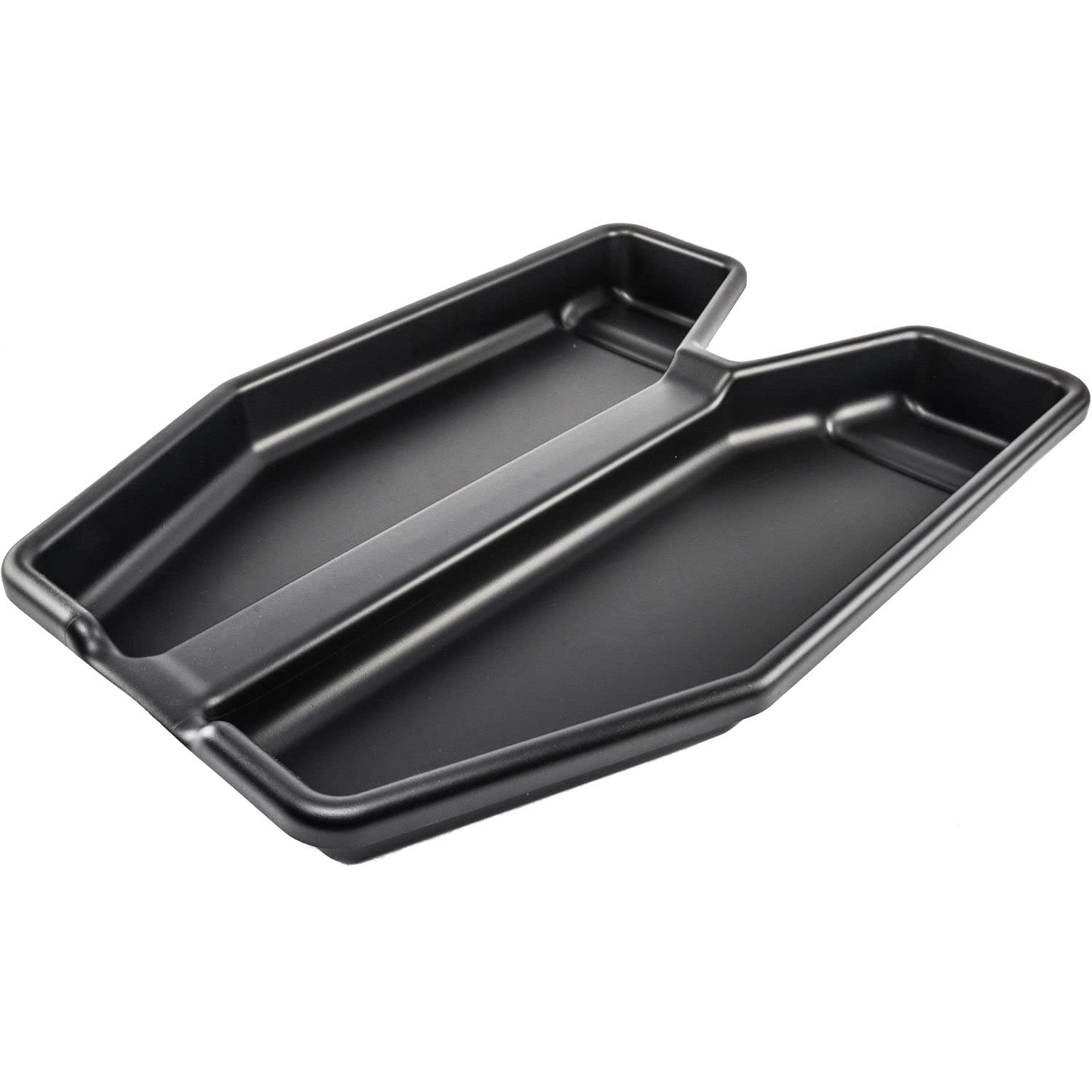 JEGS Engine Stand Drip Tray - Heavy Duty Black Plastic Oil Pan for Automotive Repair | Made in USA | Universal Fit for Most Upright Center Leg Engine Stands | Perfect for DIY Mechanics & Professional Garage Use
