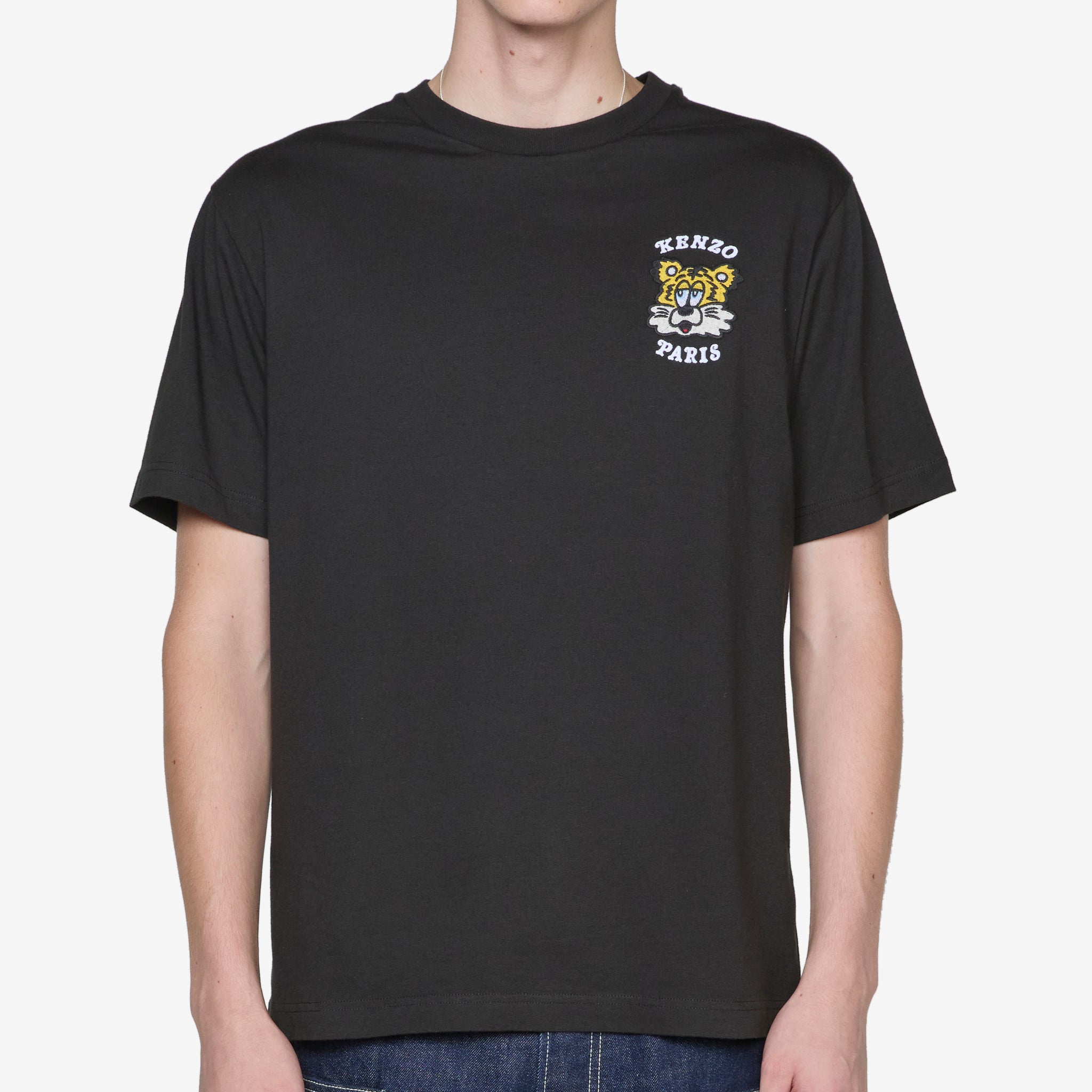 KENZO VERDY MARKET Embroidered T-Shirt Black | Stylish Streetwear for Men & Women | Perfect for Casual Outfits, Concerts, and Urban Fashion