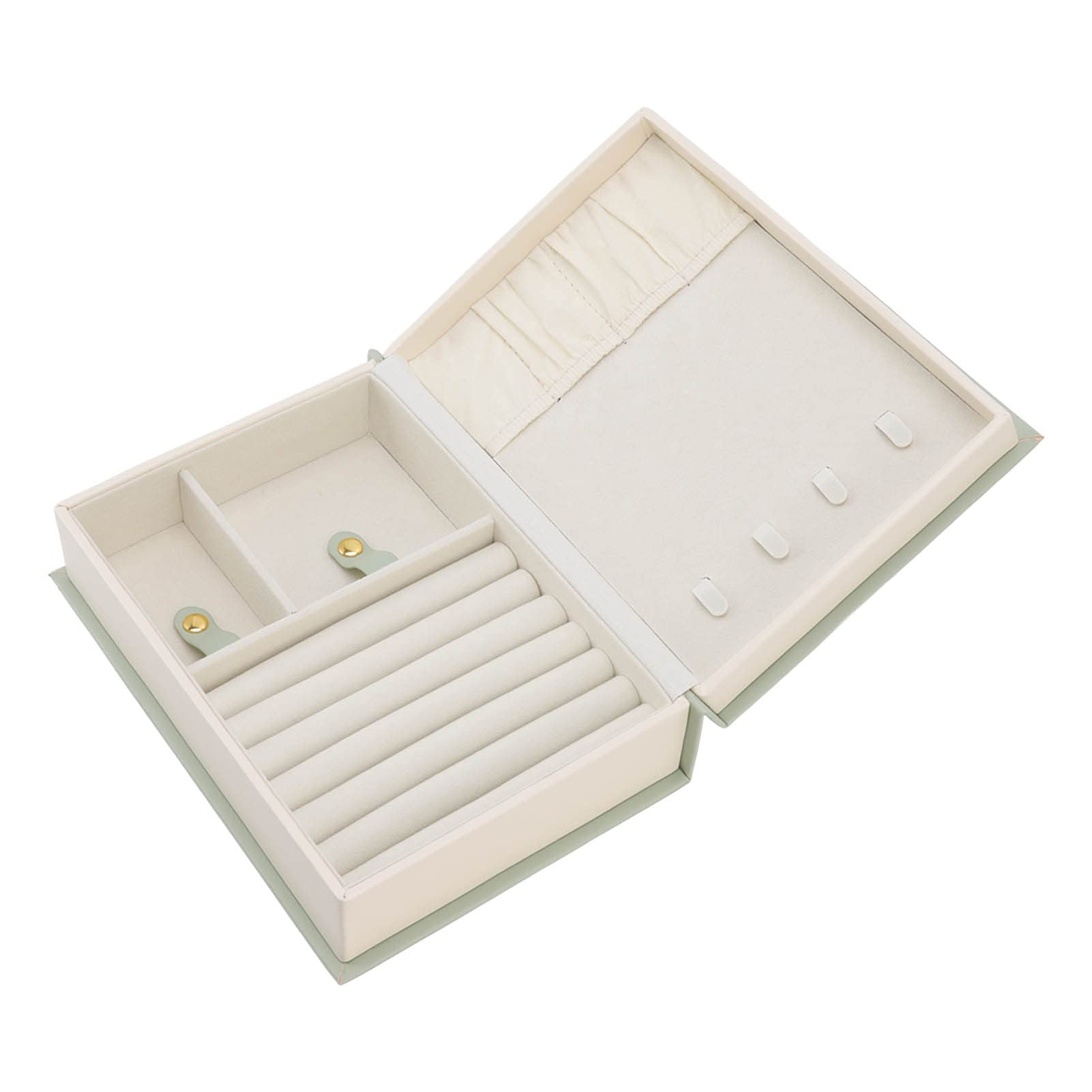 CHICIRIS Jewelry Storage Box - Large Capacity Organizer with Clear Lid, Elegant Home Decor & Perfect Gift for Women | Ideal for Necklace, Ring, Earring Display & Bedroom Vanity Organization