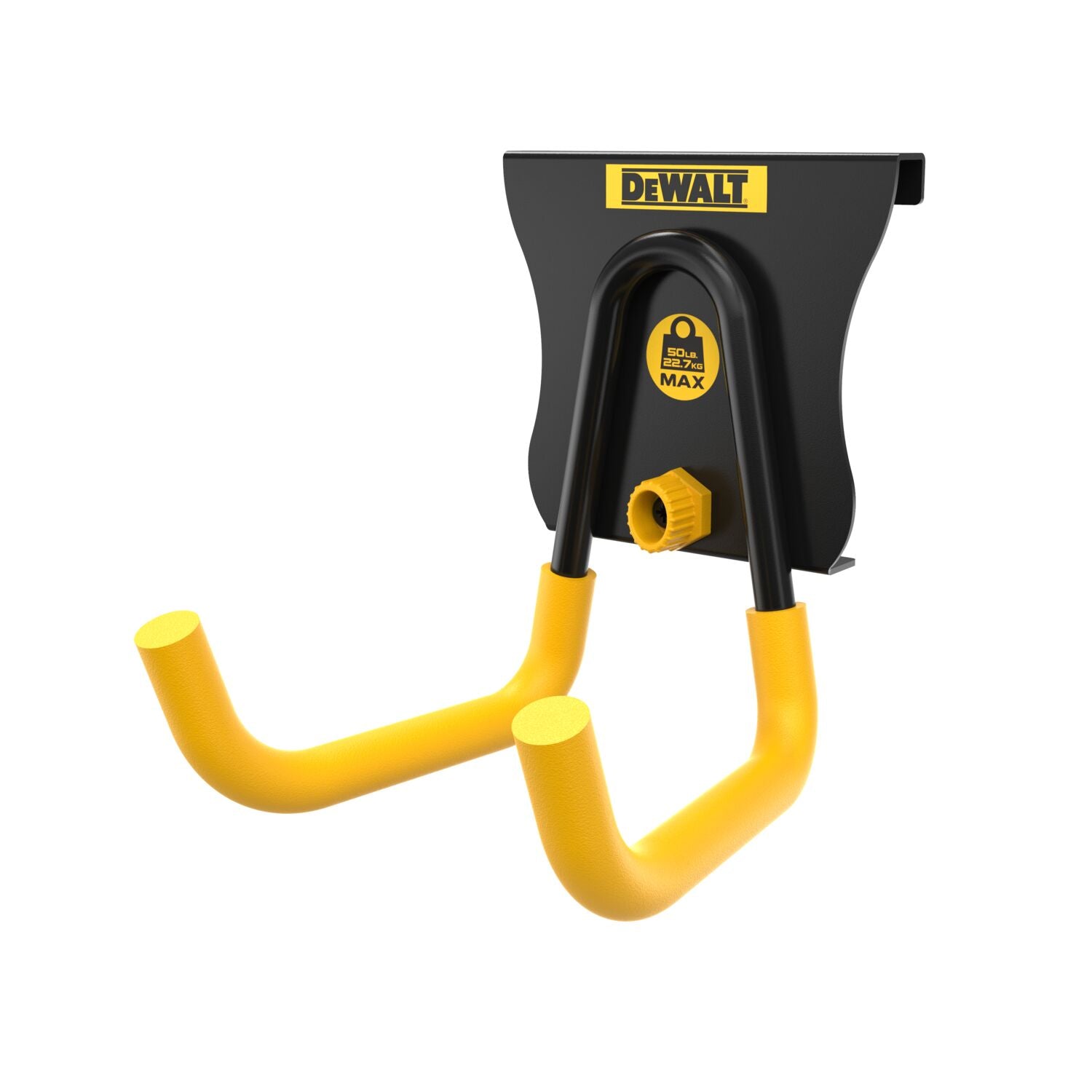 DEWALT DWST82805 Heavy-Duty Short Standard Hook - Durable Tool Organizer for Workshop, Garage & Job Site - Perfect for Hanging Tools, Ladders & Accessories