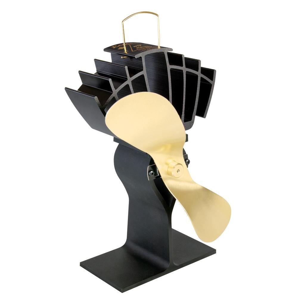Heat Powered Stove Fan - Eco-Friendly Wood Stove Fan for Efficient Heat Circulation - Perfect for Fireplace, Cabin, and Off-Grid Heating