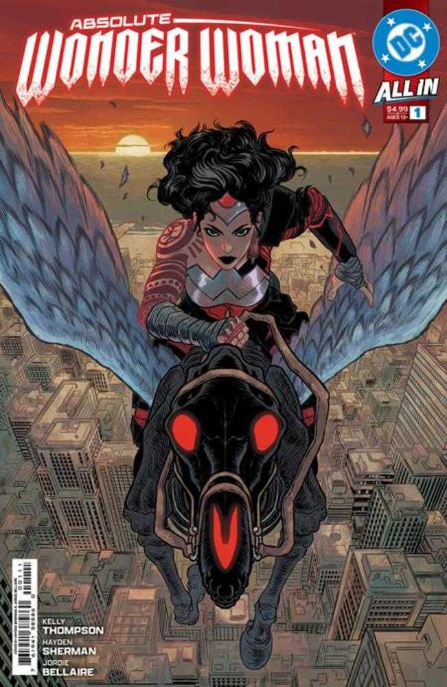 Absolute Wonder Woman #1 Cover A Hayden Sherman - DC Comics Collectible Edition - Perfect for Superhero Fans, Collectors & Comic Book Enthusiasts - Great for Display, Gifts & Home Decor