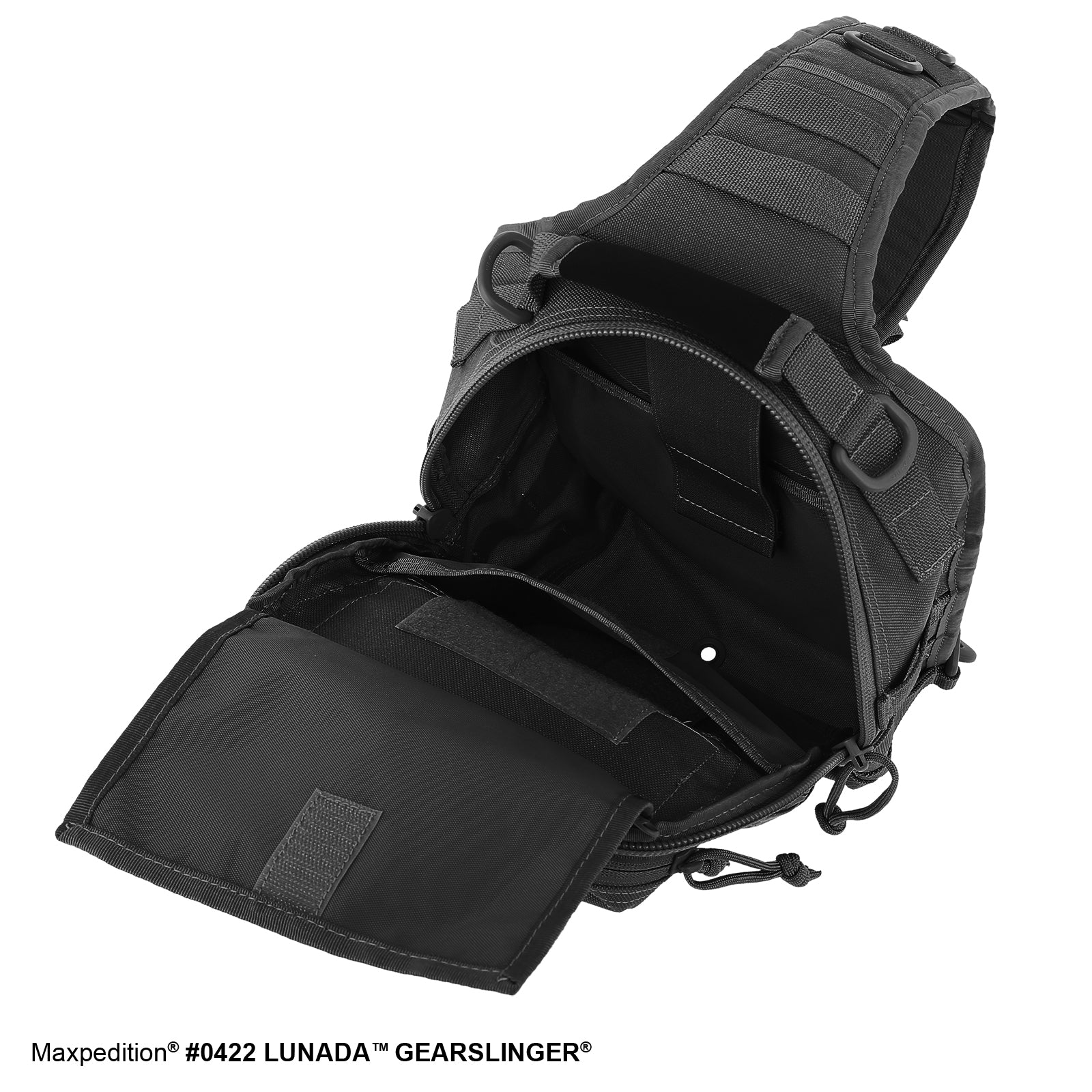 Lunada Gearslinger - Premium Crossbody Sling Backpack for Outdoor Adventures, Travel & Everyday Use - Durable & Stylish Shoulder Bag for Hiking, Commuting & Urban Exploration
