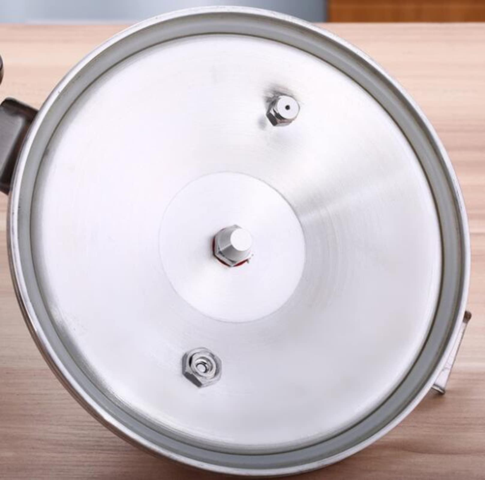 4L Aluminum Alloy Mini Pressure Cooker - Explosion-Proof & Super Safety Lock for Home & Hotel Kitchen Use | Safe & Durable for Daily Cooking, Meal Prep & Camping