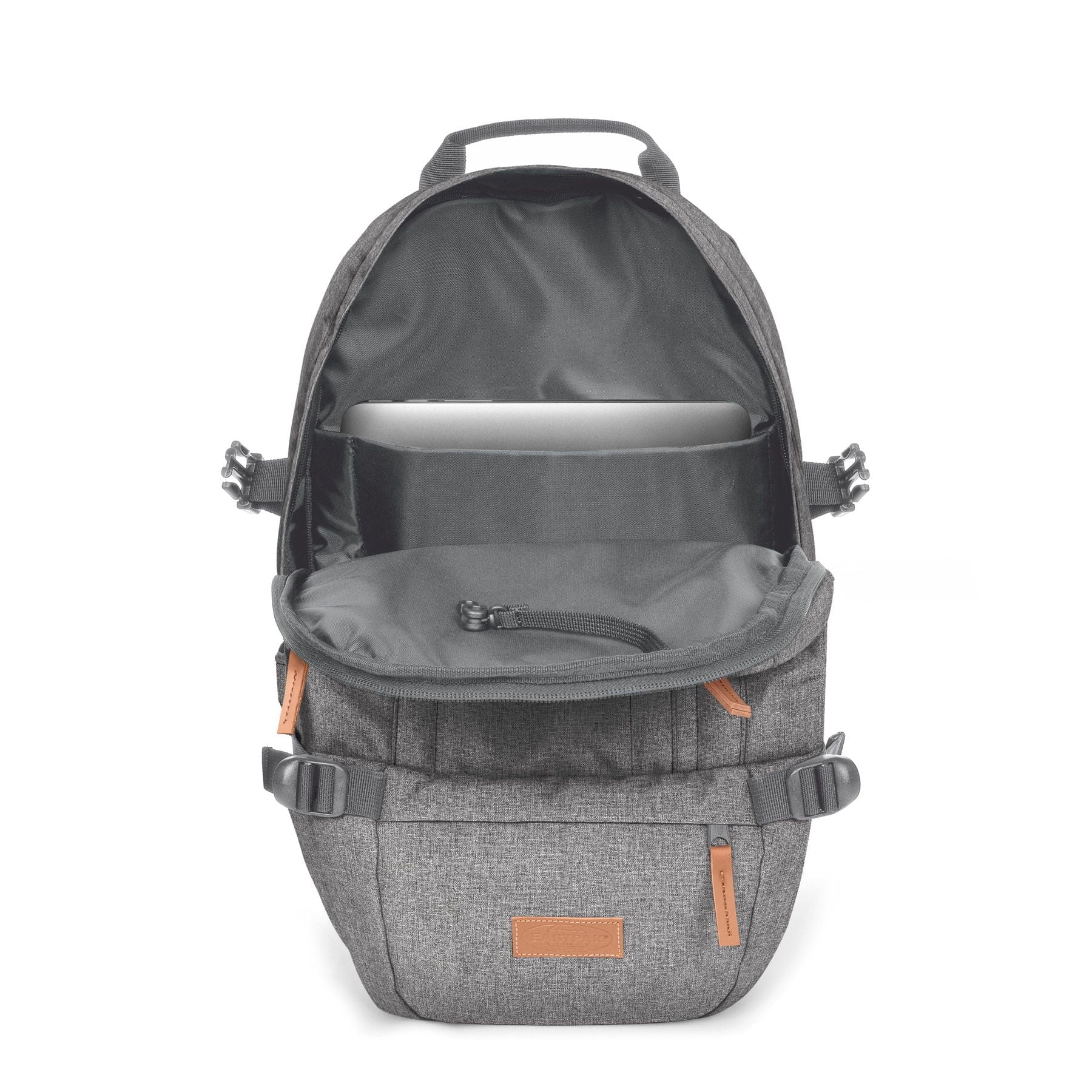 Eastpak Floid CS Backpack - Stylish & Durable School & Travel Bag in Sunday Grey | Perfect for College, Work & Outdoor Adventures