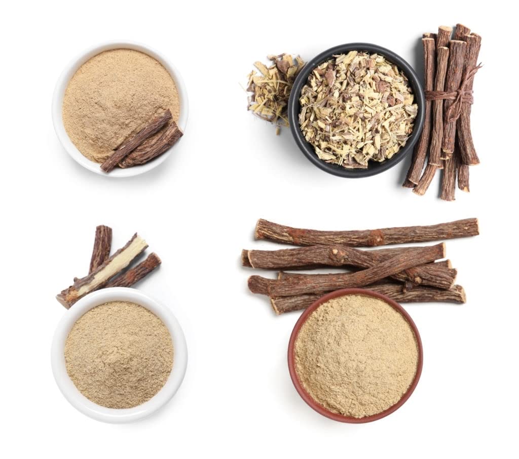 Organic Mulethi Powder (Licorice Root) for Skin Whitening & Brightening - 100g | Natural Yashtimadhu for Glowing Skin, Hair Care & Digestive Health | Herbal Remedy for Acne, Dark Spots & Hyperpigmentation | Perfect for DIY Face Masks, Hair Treatments & Herbal Tea