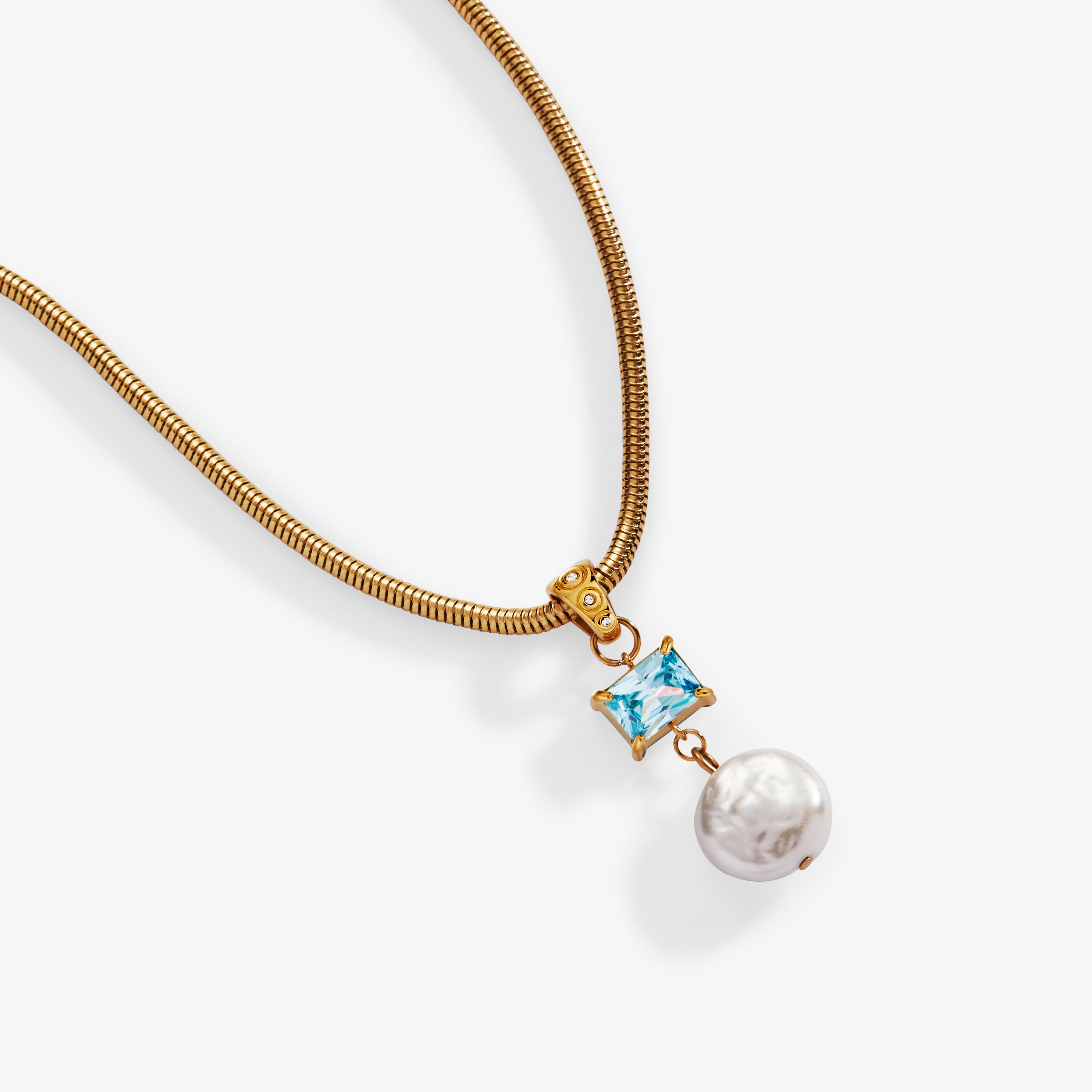 Elegant Coin Pearl Drop Pendant Necklace for Women - 18K Gold Plated Dainty Jewelry Gift for Birthday, Anniversary & Valentine's Day - Perfect for Weddings, Parties and Special Occasions