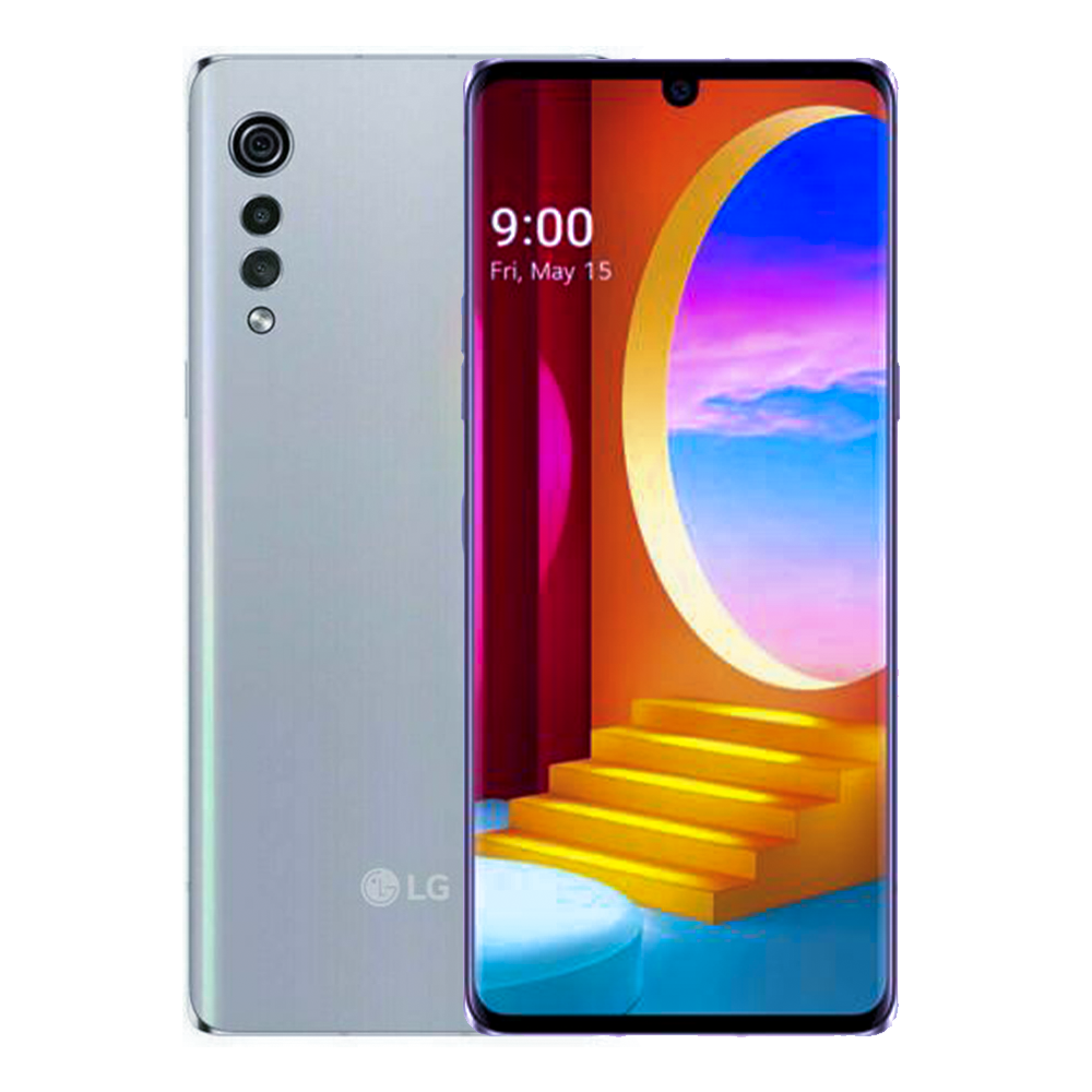LG VELVET 5G Smartphone 128GB Aurora Silver - AT&T Unlocked 5G Mobile Phone with OLED Display, High-Quality Camera | Perfect for Streaming, Gaming & Business Use