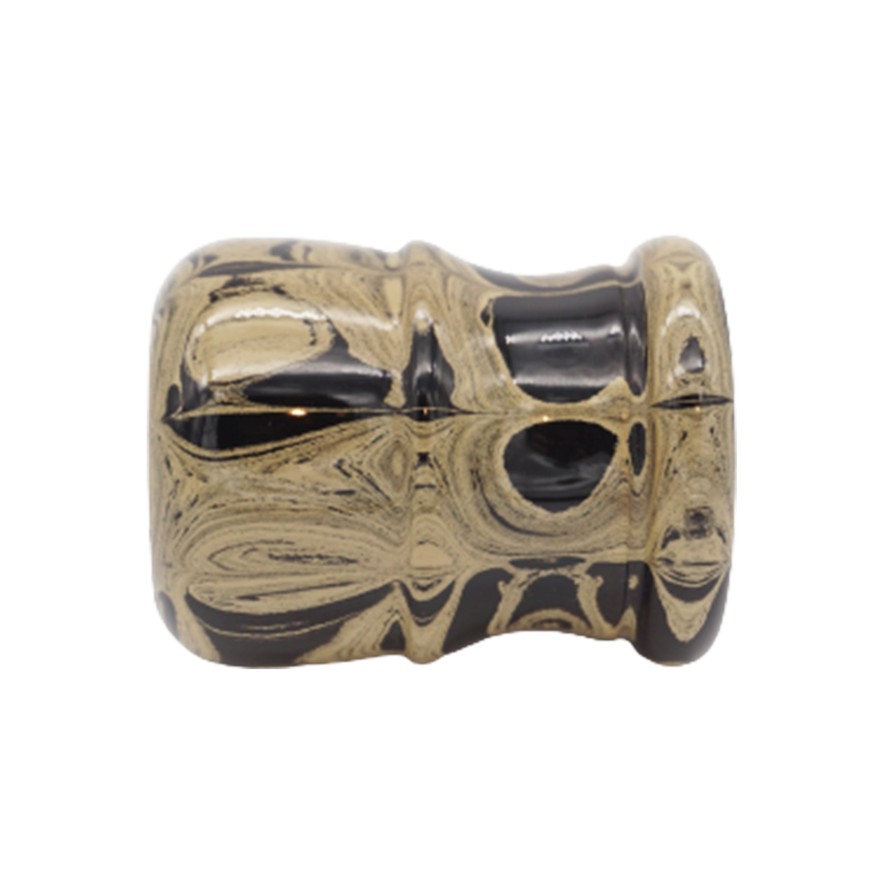 Premium Sand Ebonite Handmade Shaving Brush Handle - Fits 24mm & 26mm Knots - Perfect for Wet Shaving & Grooming Gifts for Men