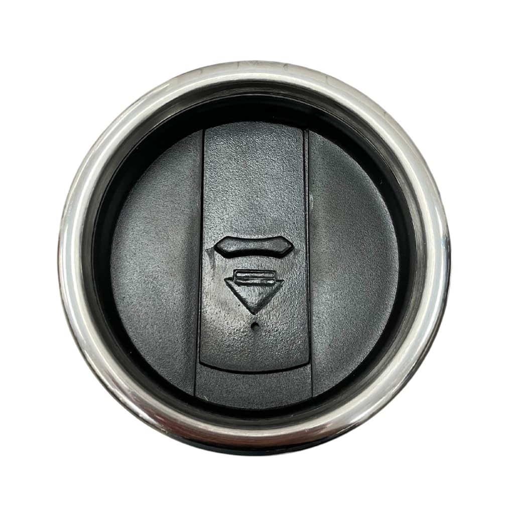 Insulated Full Wrap Travel Mug - Leak Proof Stainless Steel Coffee Cup with Lid for Hot & Cold Drinks - Perfect for Commuting, Camping, and Office Use