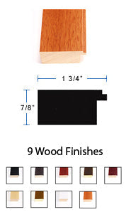 10 x 20 Inch Wooden Picture Frames with Matboard - Classic Wood 362 Style for Wall Art, Photos, and Posters | Perfect for Home Decor, Office Display, and Gallery Exhibitions