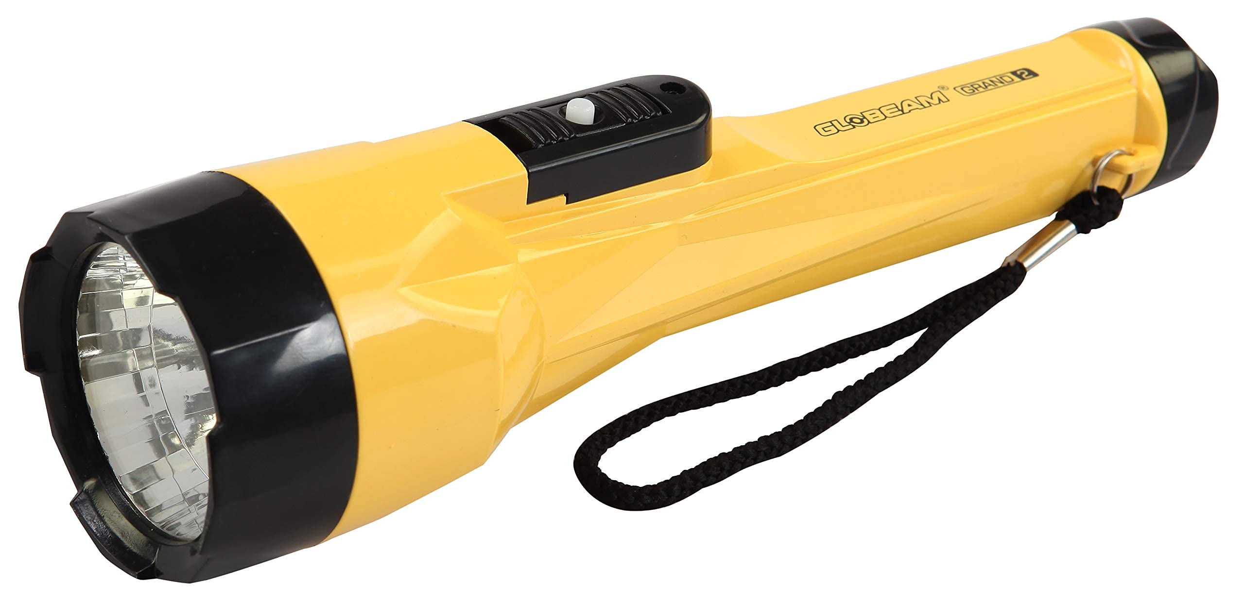 GLOBEAM - Super Bright LED Flashlight for Home, Office, Camping & Hiking - 3AA Battery Free (Color Options Available) - Perfect for Power Outages, Night Walks & Outdoor Adventures