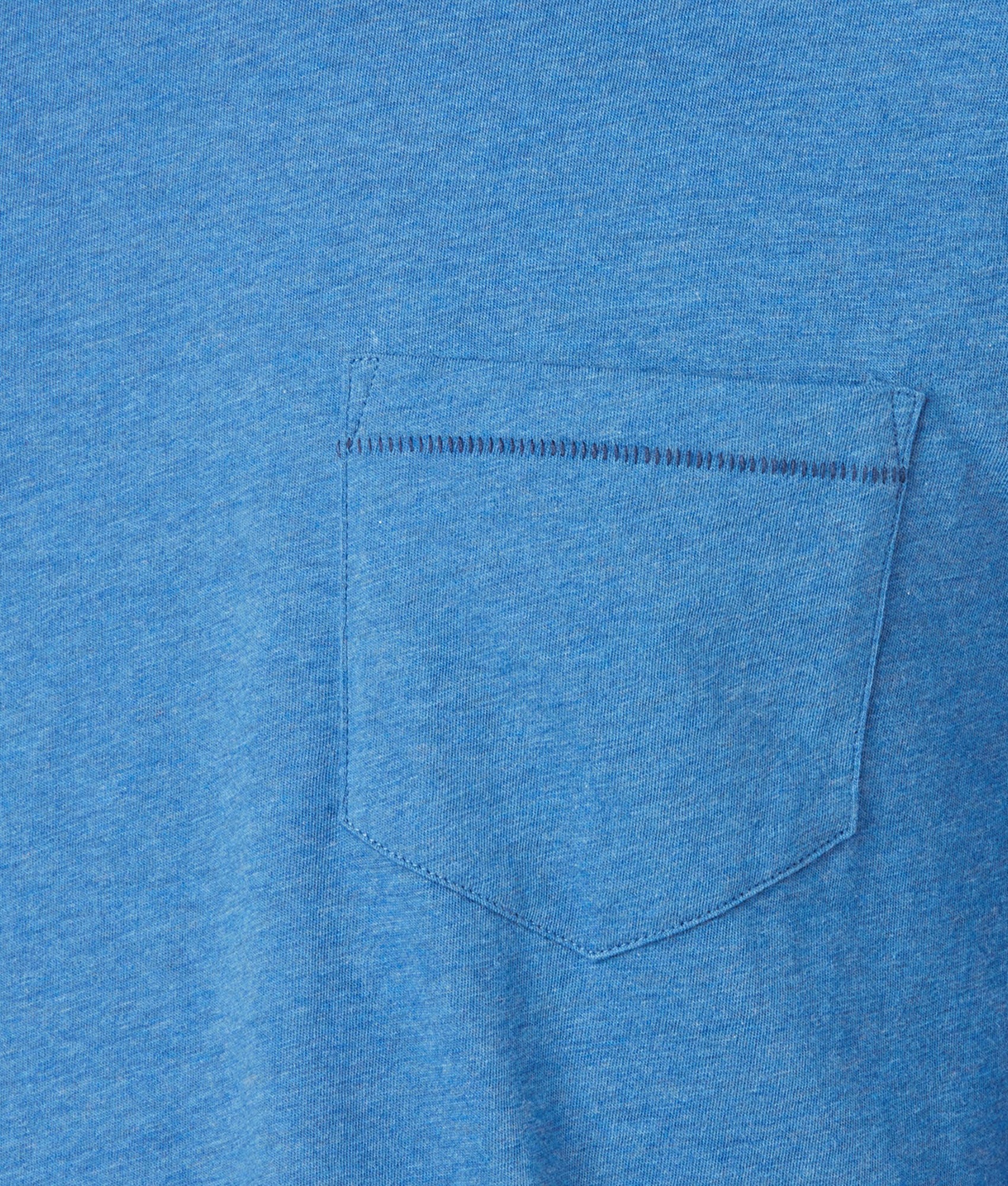 Premium Long Sleeve Bar Stitch T-Shirt for Men & Women | Soft Cotton Comfort Fit Casual Top | Perfect for Everyday Wear, Office & Outings - Blue
