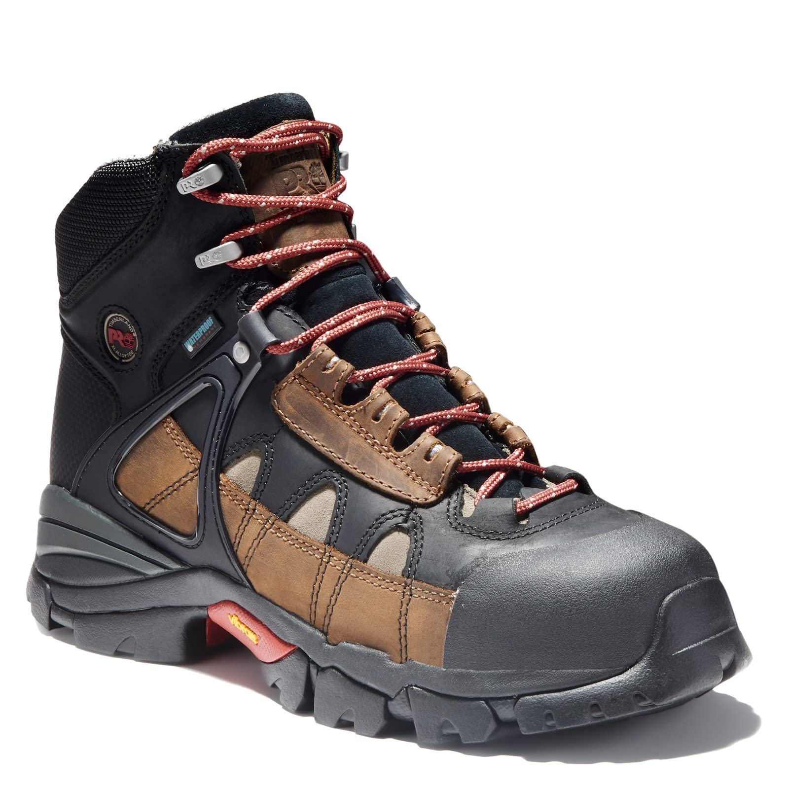 Timberland PRO Men's Hyperion 6 Inch XL Alloy Safety Toe Waterproof Work Boots - Industrial Hiking Shoes for Construction, Landscaping & Outdoor Work