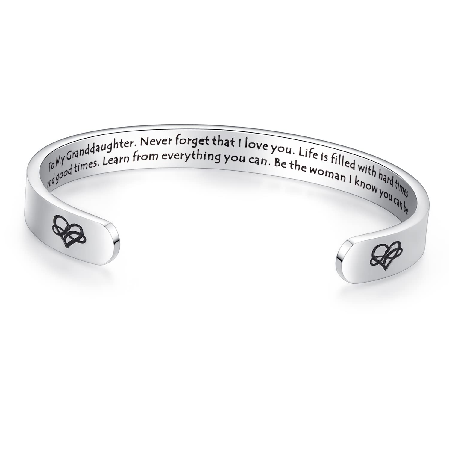 Personalized Cuff Bracelets for Women & Girls - Best Friend Sister Mom Daughter Gift - Custom Name Jewelry for Birthday, Mother's Day, Christmas - Perfect for Everyday Wear & Special Occasions