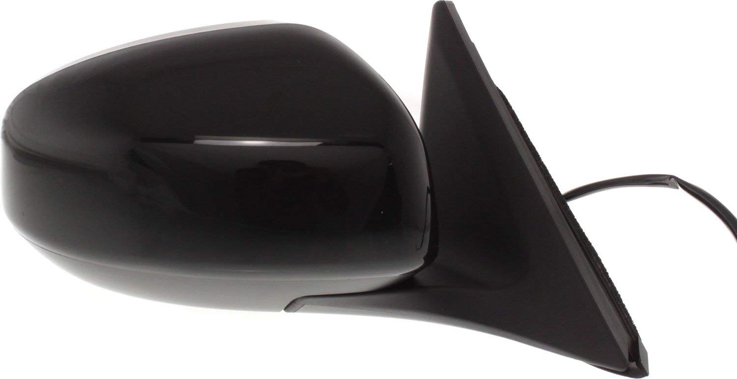 Kool Vue Power Heated Side Mirrors for Nissan 370Z 2009-2020 - Driver & Passenger Side, Paintable Replacement - Perfect for Winter Driving & Enhanced Visibility