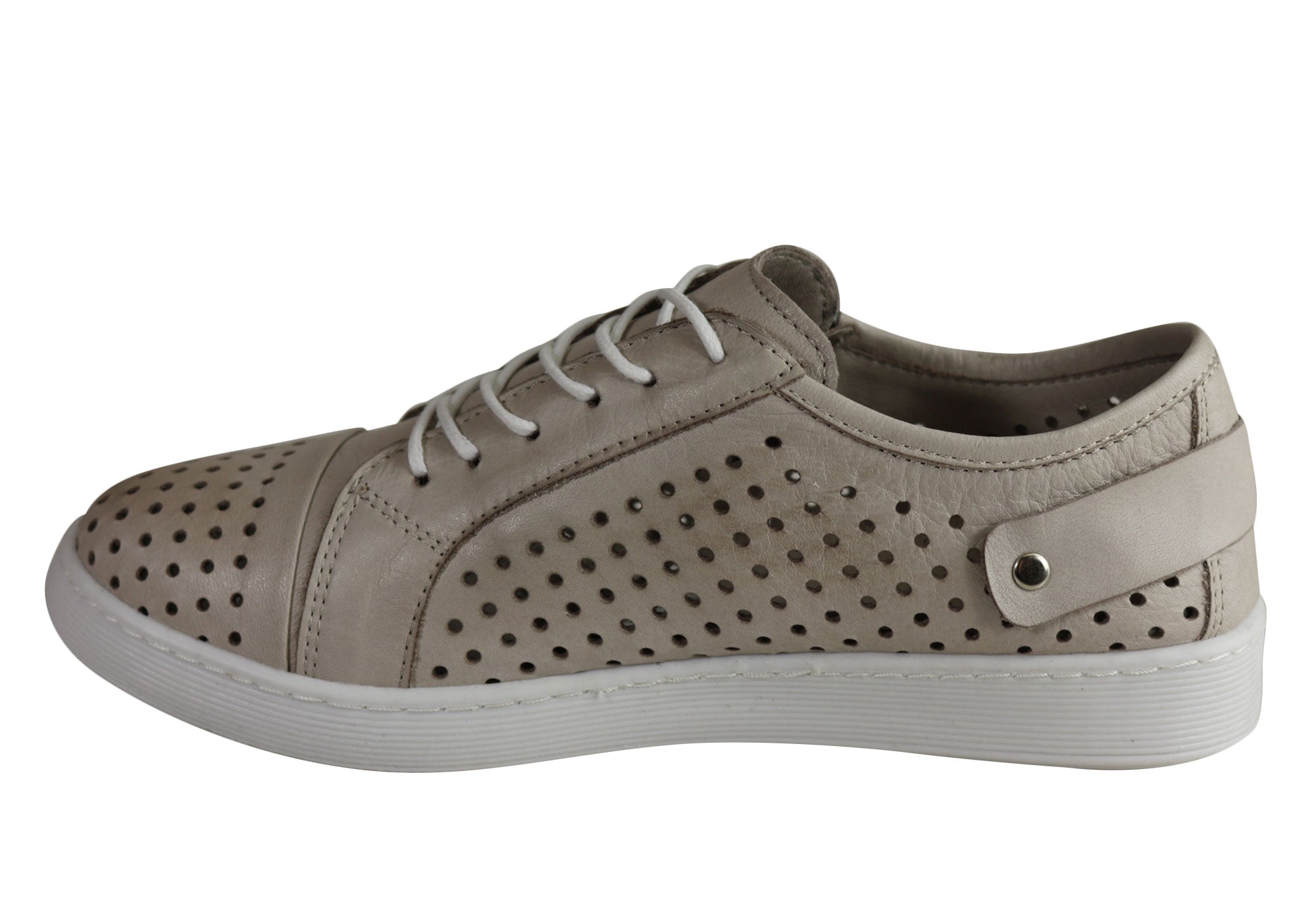 Comfortable Women's Leather Casual Shoes EG17 - European Style for Walking, Work & Everyday Wear