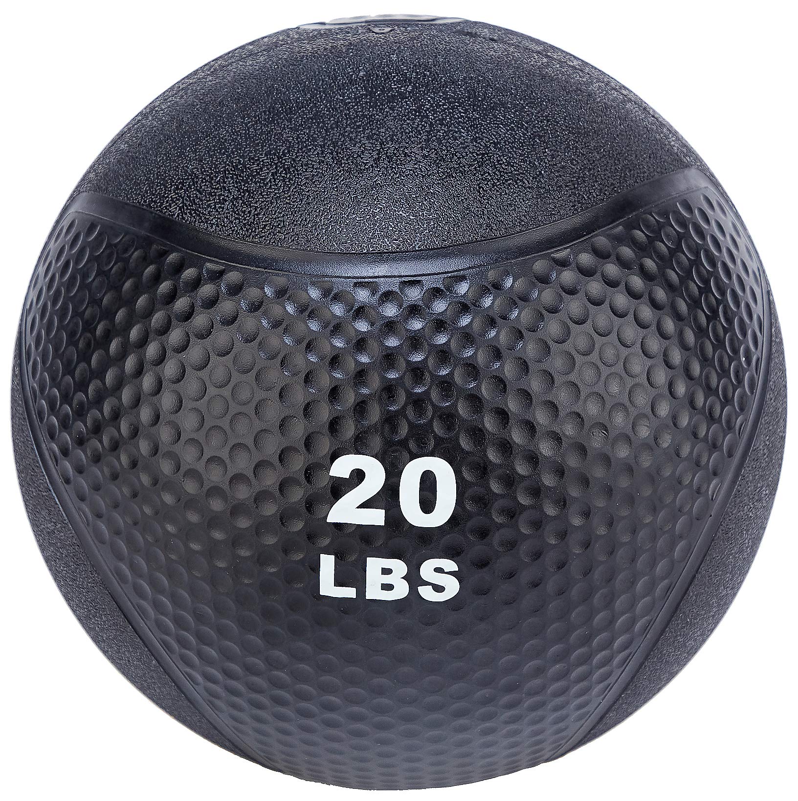 BalanceFrom Weighted Medicine Ball for Workout & Exercise - Heavy Duty Wall Ball & Slam Ball for CrossFit, Gym Training & Home Fitness - Perfect for Strength Training, HIIT & Functional Workouts