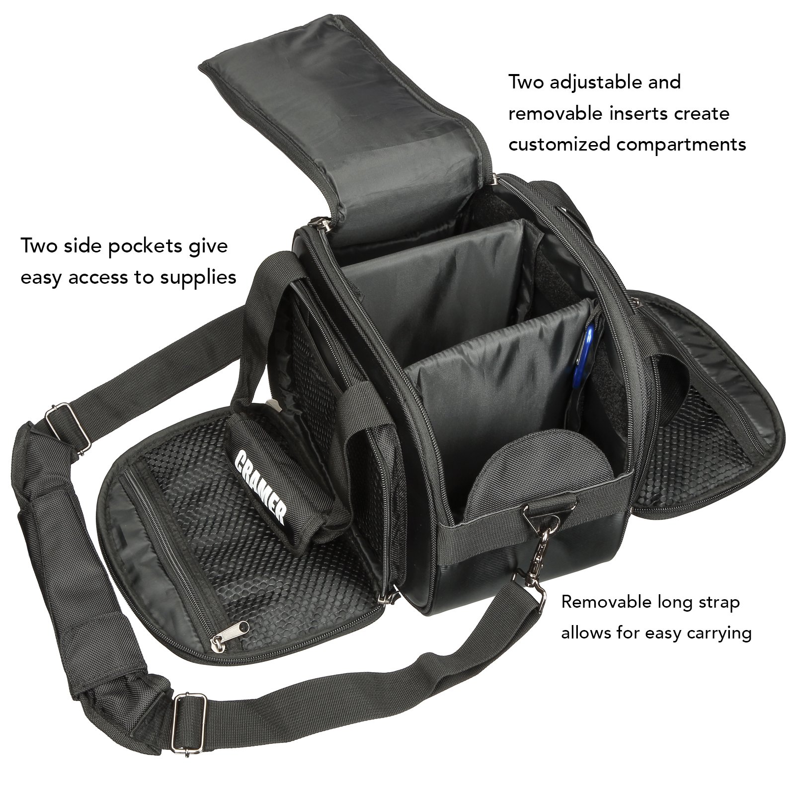 **Cramer Tuf-Tek Athletic Training Kit – Portable First Aid Bag for Sports Teams | Durable Storage for Tape, Scissors, Ice Packs & Injury Supplies | Perfect for Travel, Sideline & On-the-Go Care**