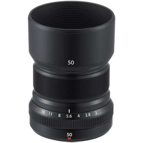 Fujifilm FUJINON XF 50mm F2.0 R WR Black Lens - Fast Aperture Prime Lens for Fujifilm X-Mount Cameras | Perfect for Portraits, Street & Low Light Photography