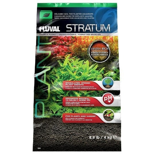 Fluval Plant & Shrimp Stratum - Premium Aquarium Substrate for Live Plants & Shrimp Tanks | Ideal for Freshwater Planted Aquariums & Shrimp Breeding