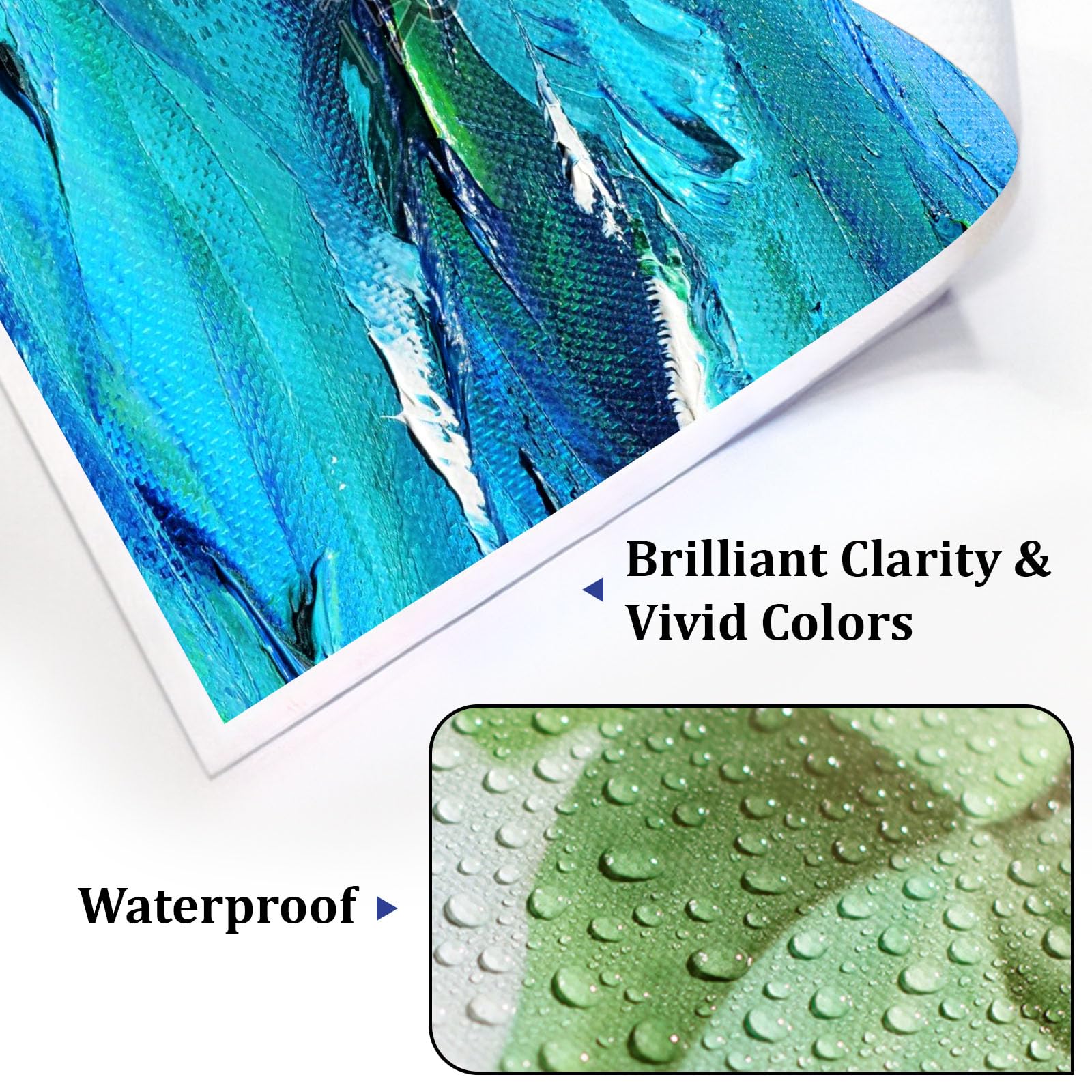 Premium Polyester Canvas Roll for Inkjet Printing - Quick Dry, Wide Format, Archival Quality - Perfect for Fine Art, Photography & Giclée Prints - Ideal for Home Studios, Professional Printing & Art Exhibitions