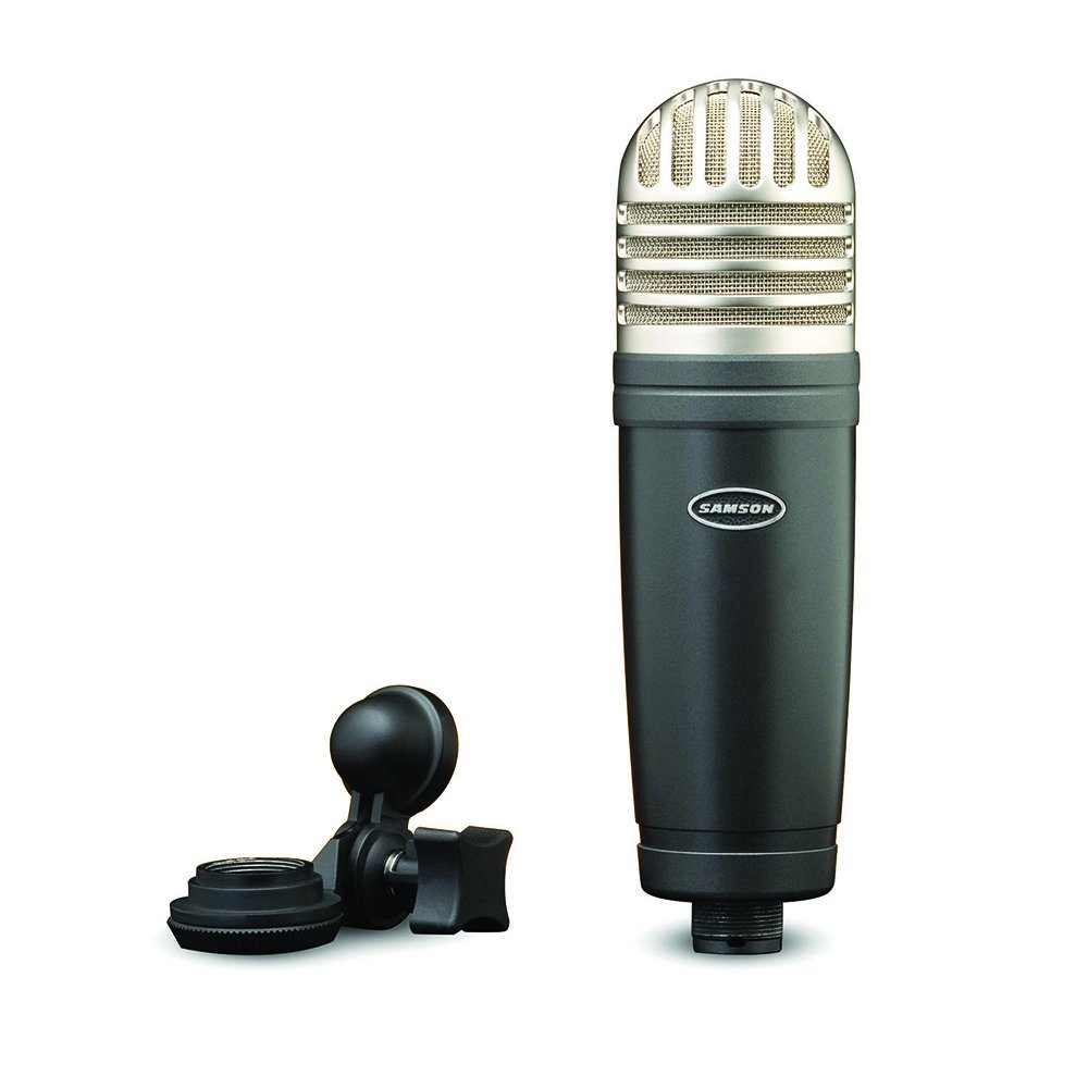 Samson SAMTR101 Professional Cardioid Condenser Microphone for Studio Recording, Podcasting & Live Streaming - Crisp & Clear Audio for Vocals & Instruments