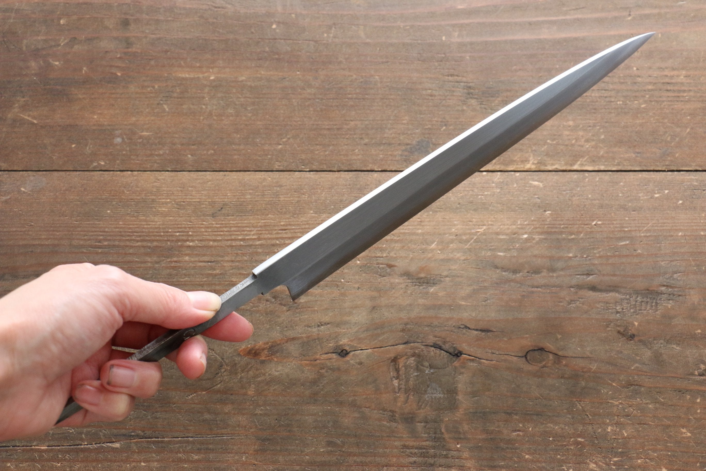 Premium Japanese Blue Steel No.1 DX Yanagiba Sushi Knife 240mm - Professional Chef Blade for Sashimi & Sushi Preparation - Perfect for Japanese Cuisine & Fine Dining Restaurants
